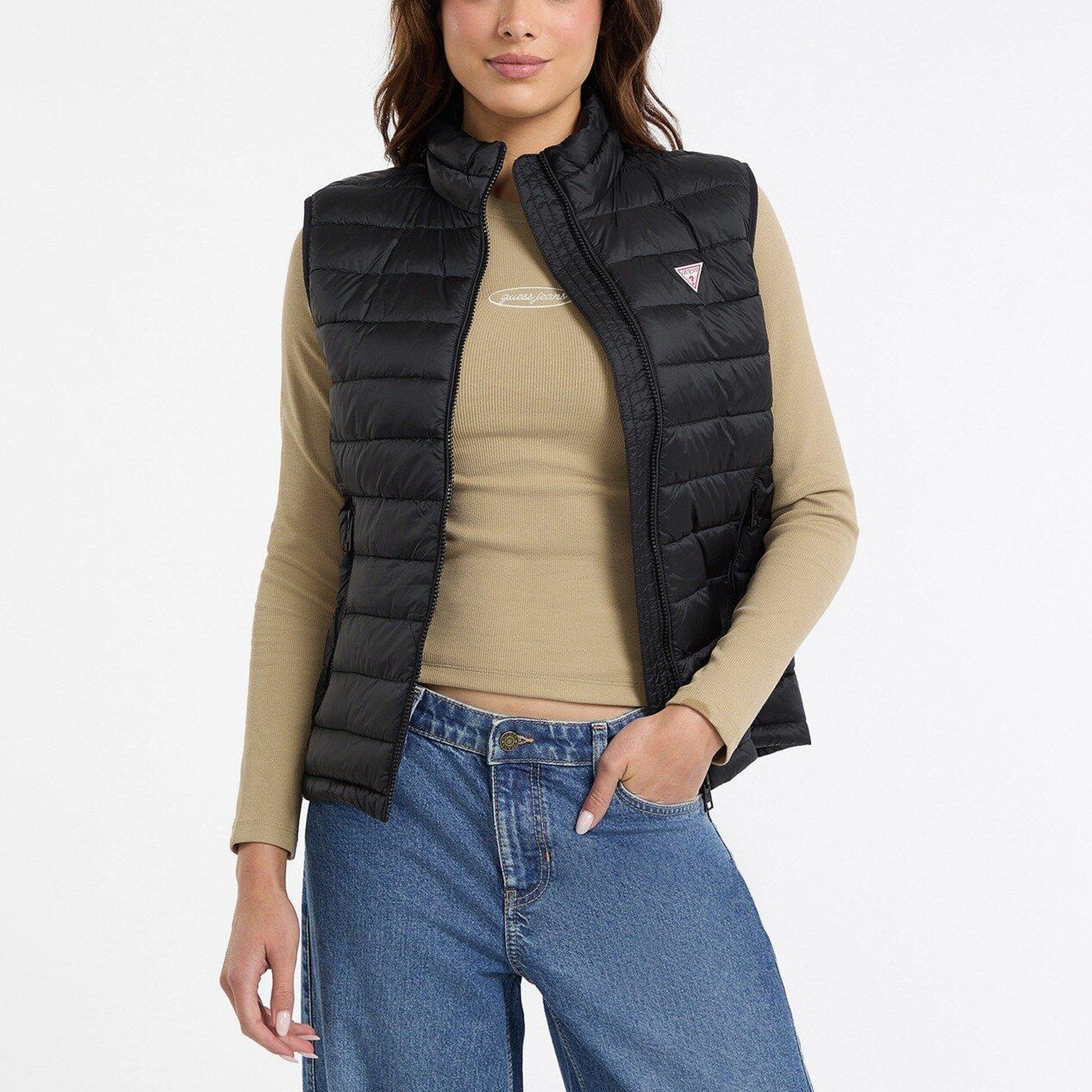 Guess Jeans Puffer Kadın Yelek