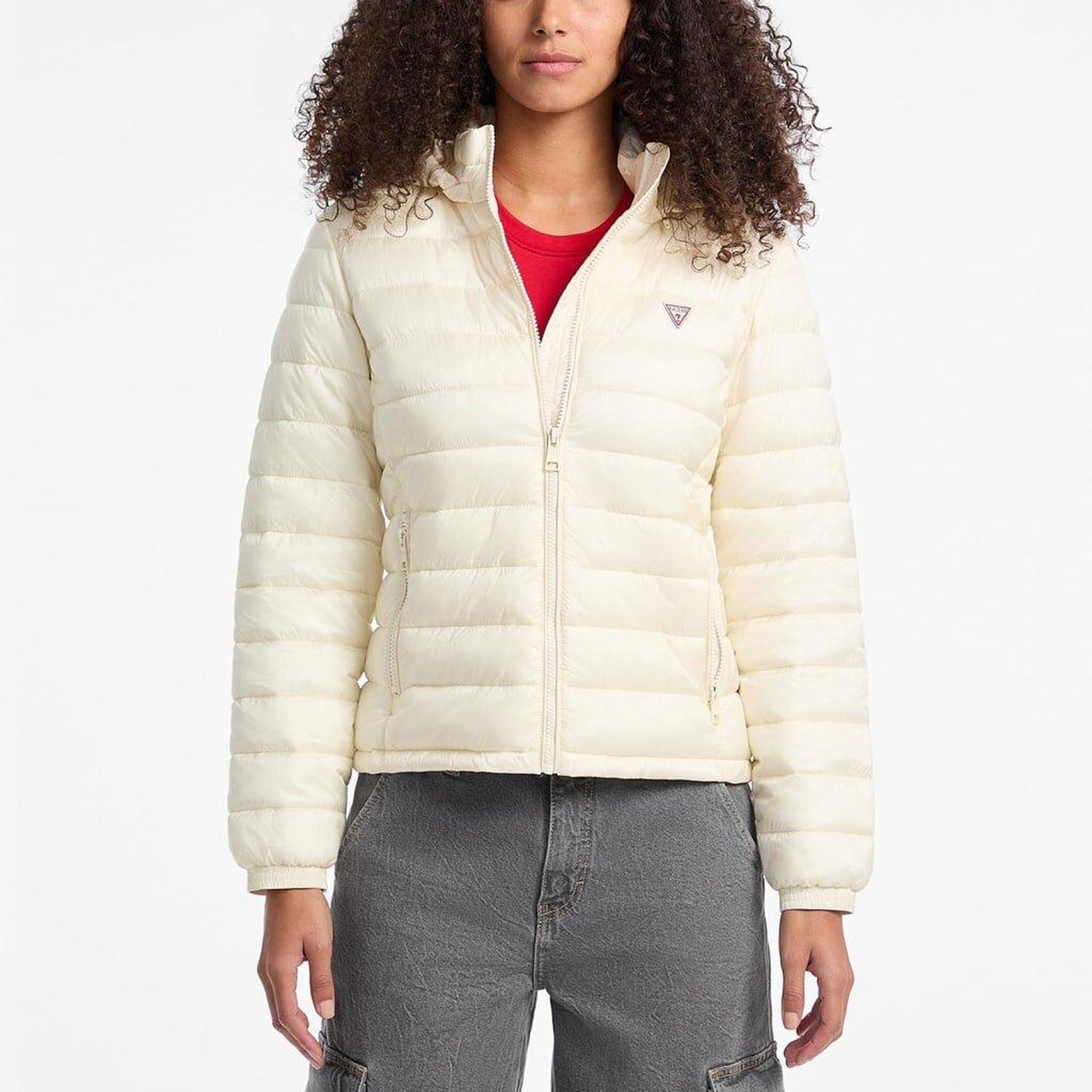 Guess Jeans Hooded Kadın Mont