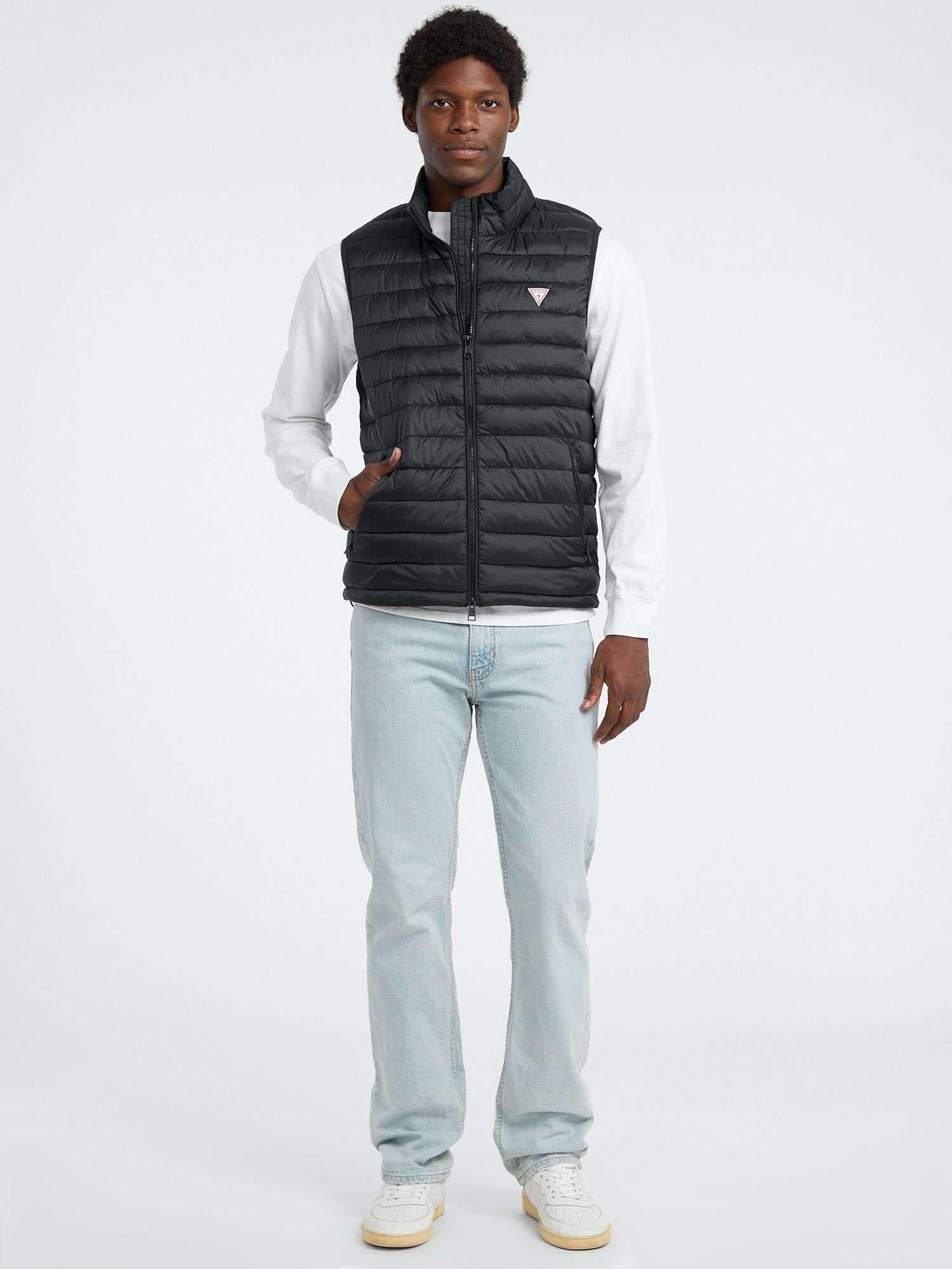 Guess Jeans Hooded Erkek Yelek