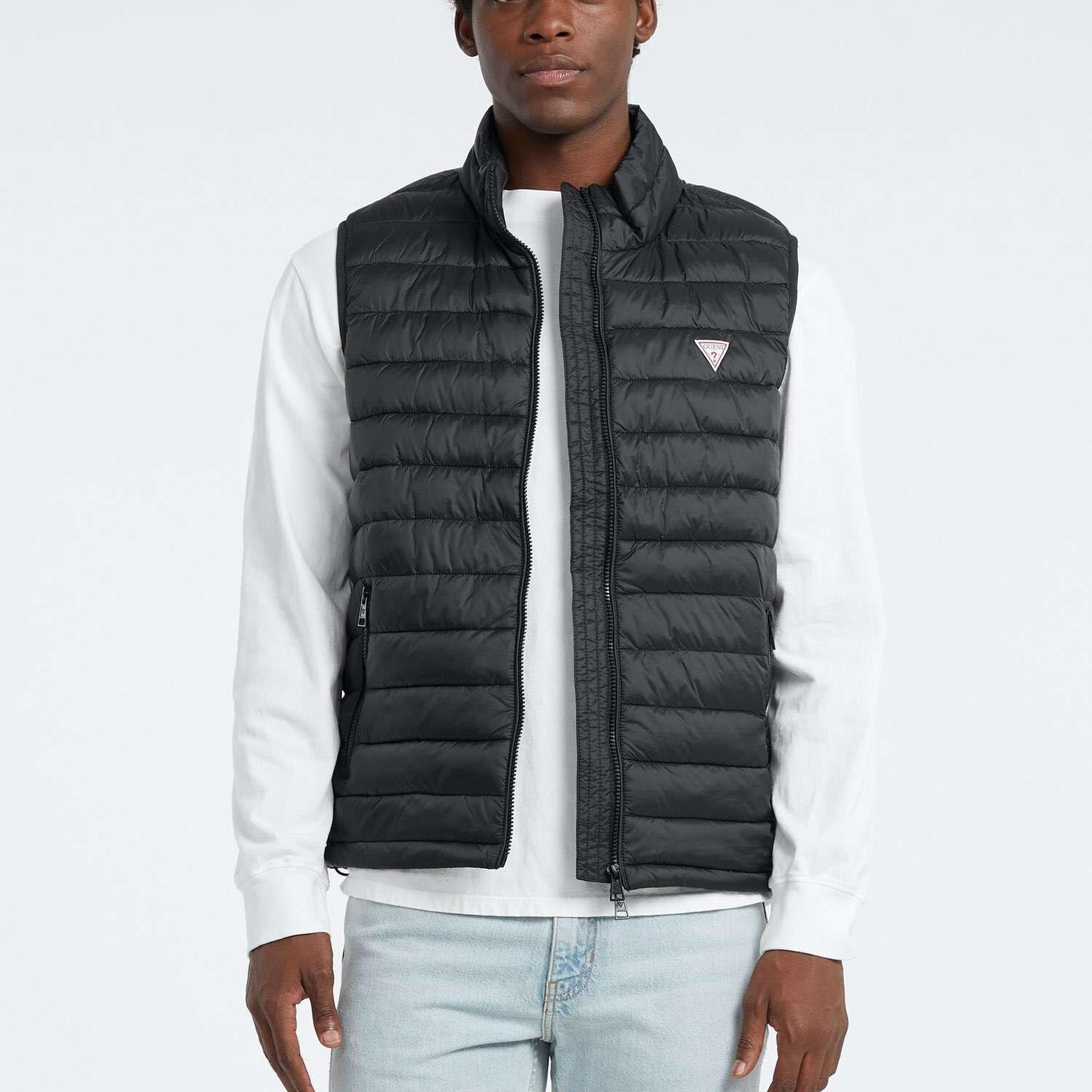 Guess Jeans Hooded Erkek Yelek