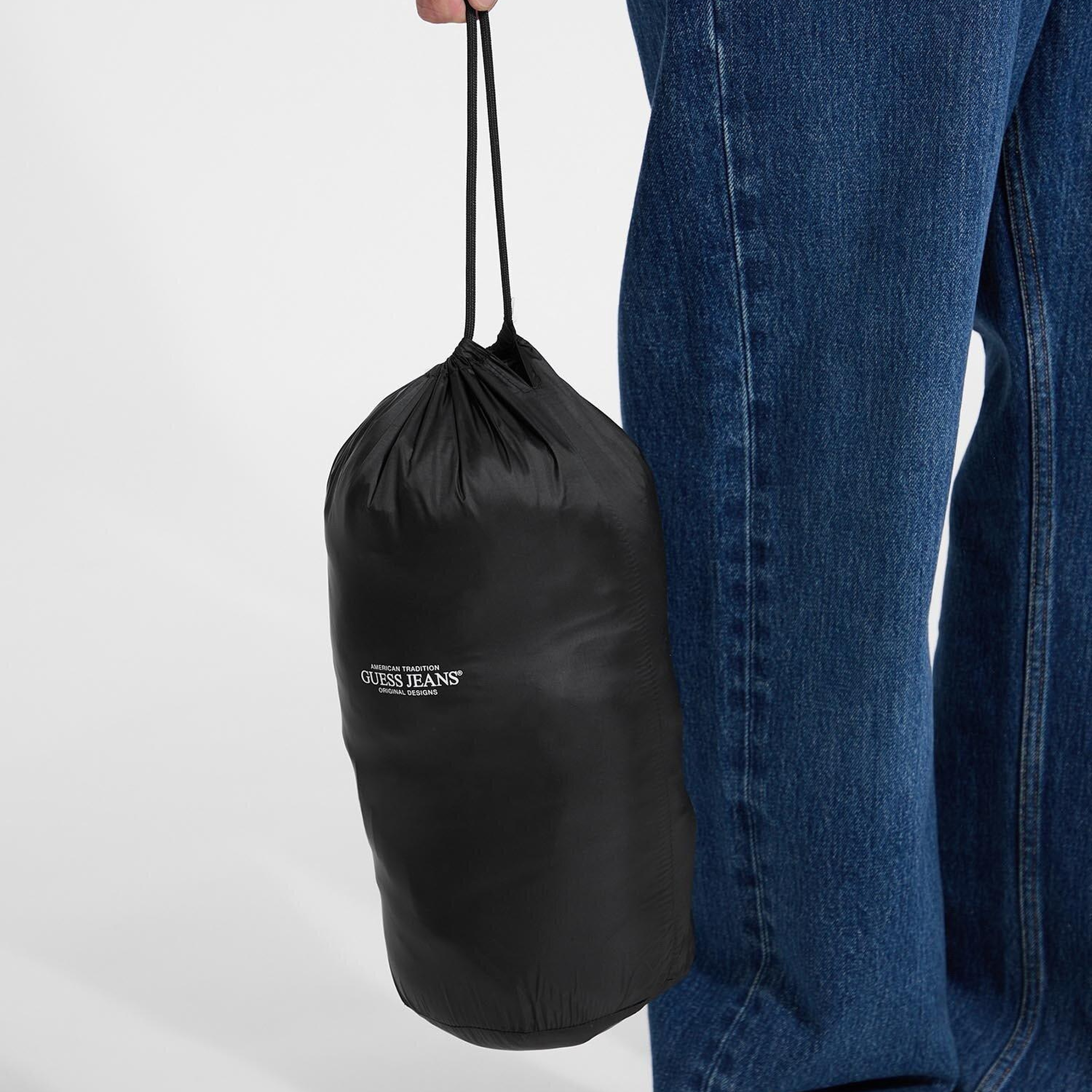 Guess Jeans Hooded Erkek Mont
