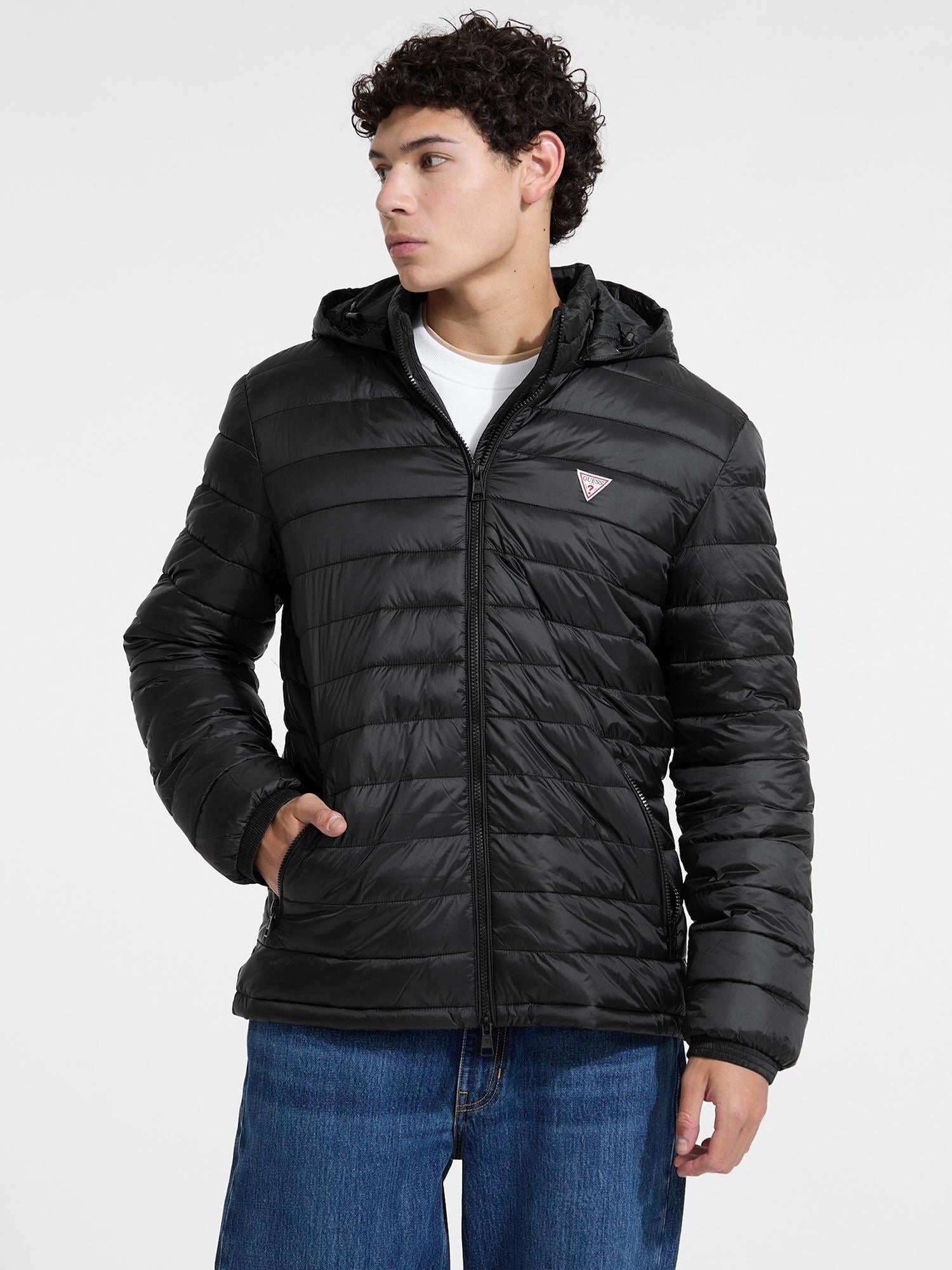 Guess Jeans Hooded Erkek Mont