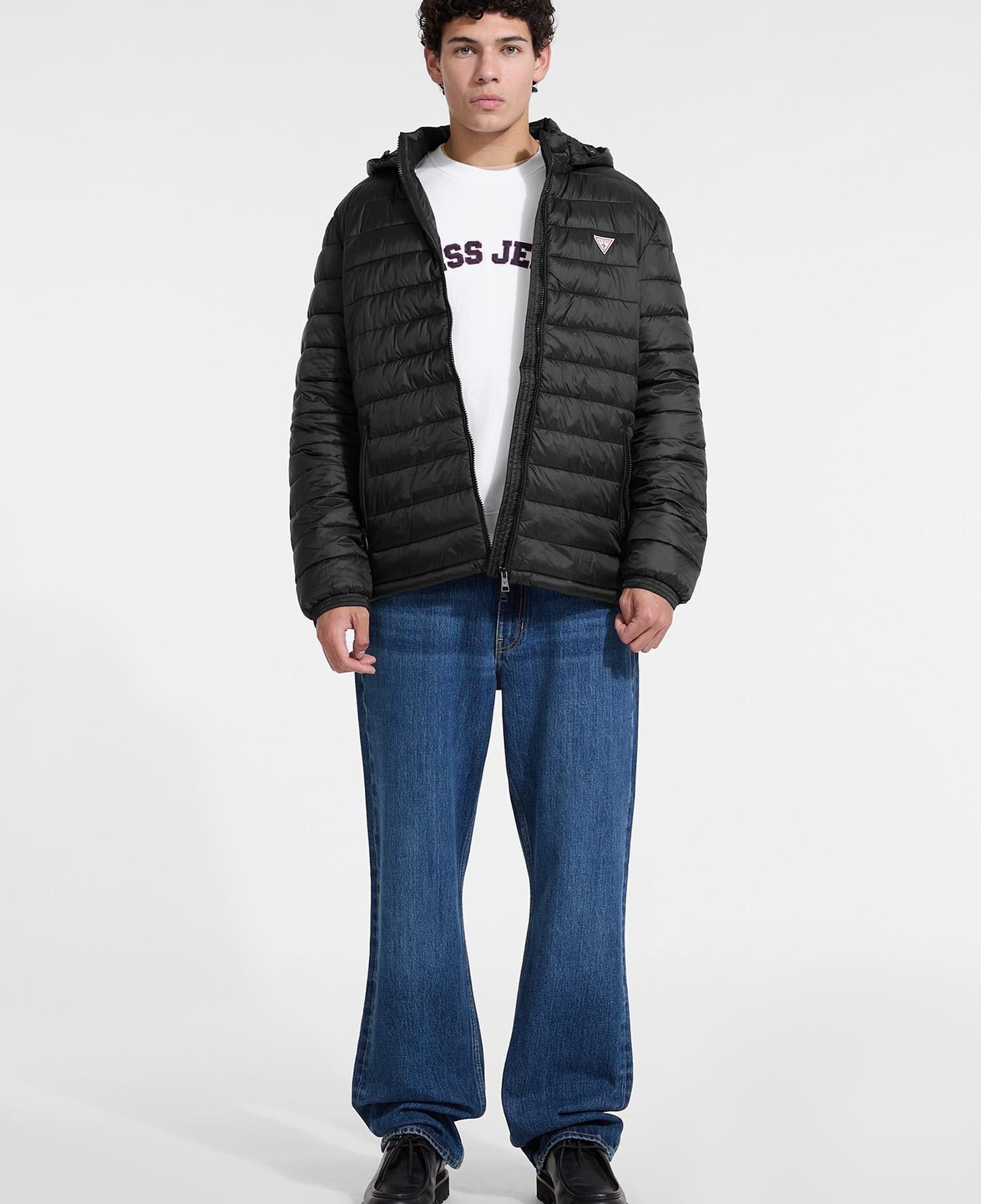 Guess Jeans Hooded Erkek Mont