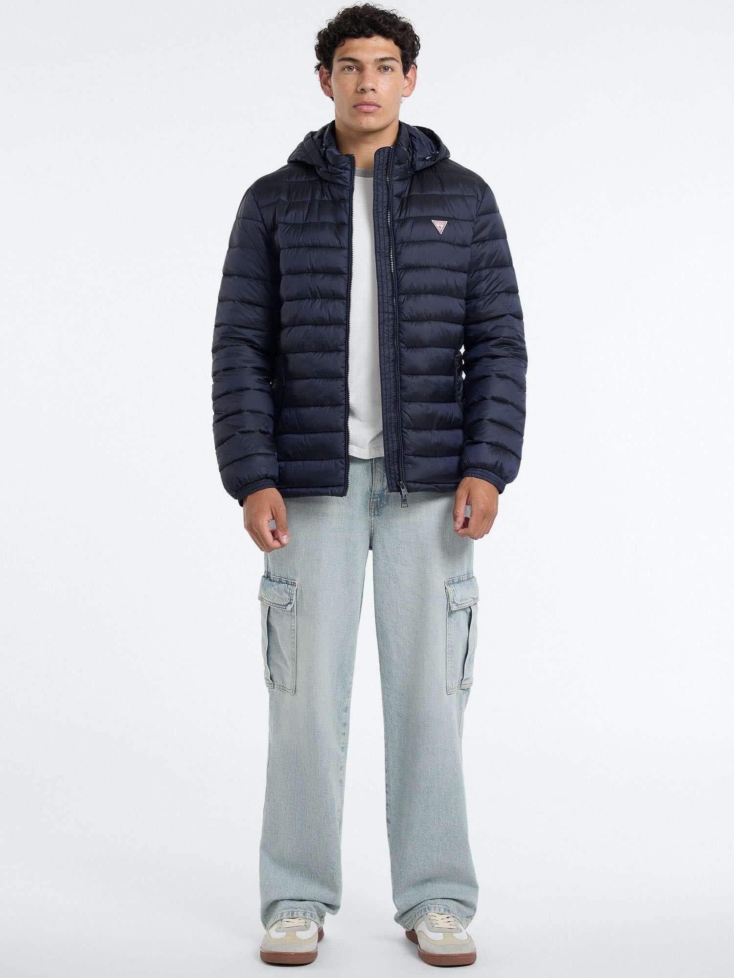 Guess Jeans Hooded Erkek Mont