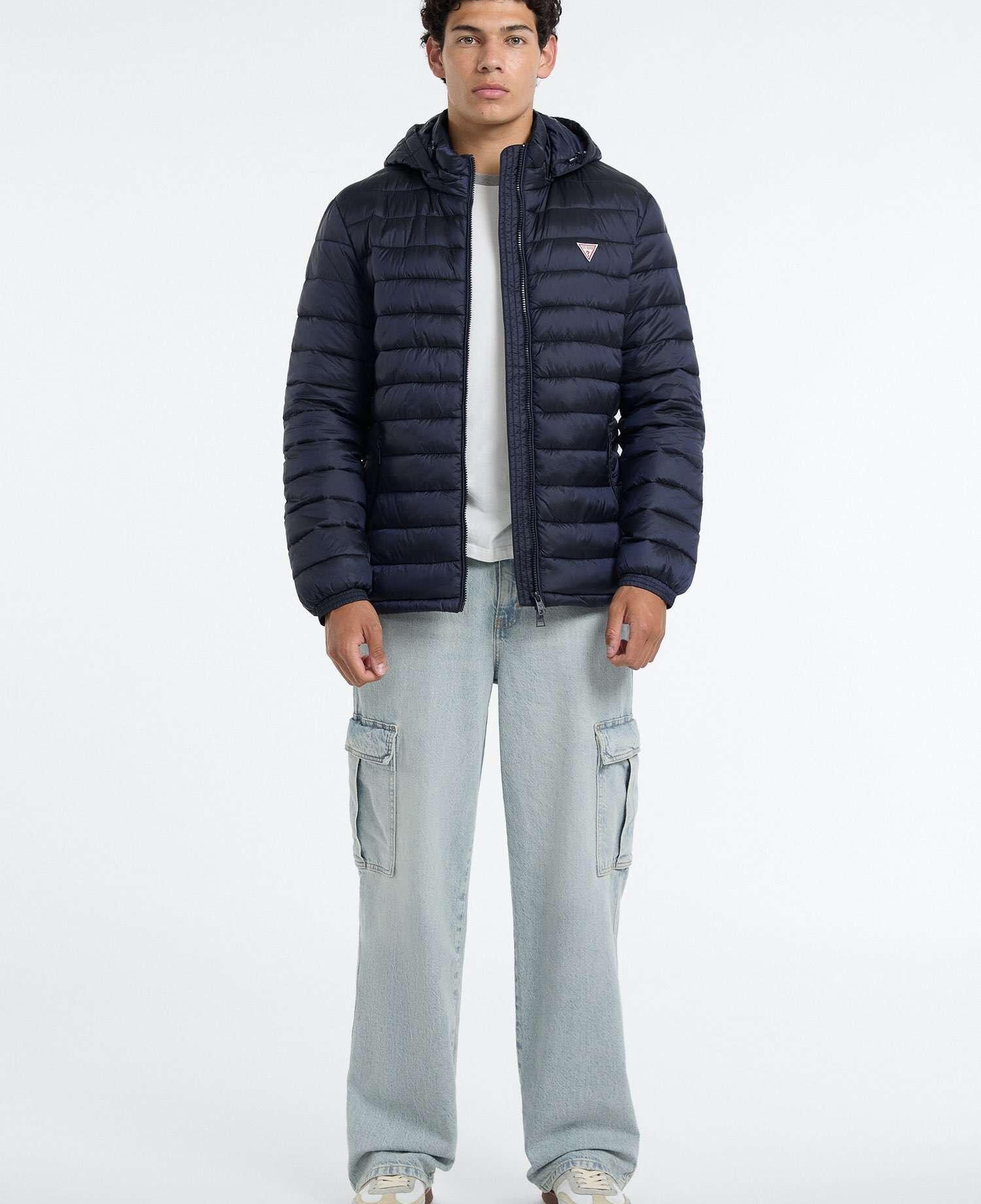 Guess Jeans Hooded Erkek Mont
