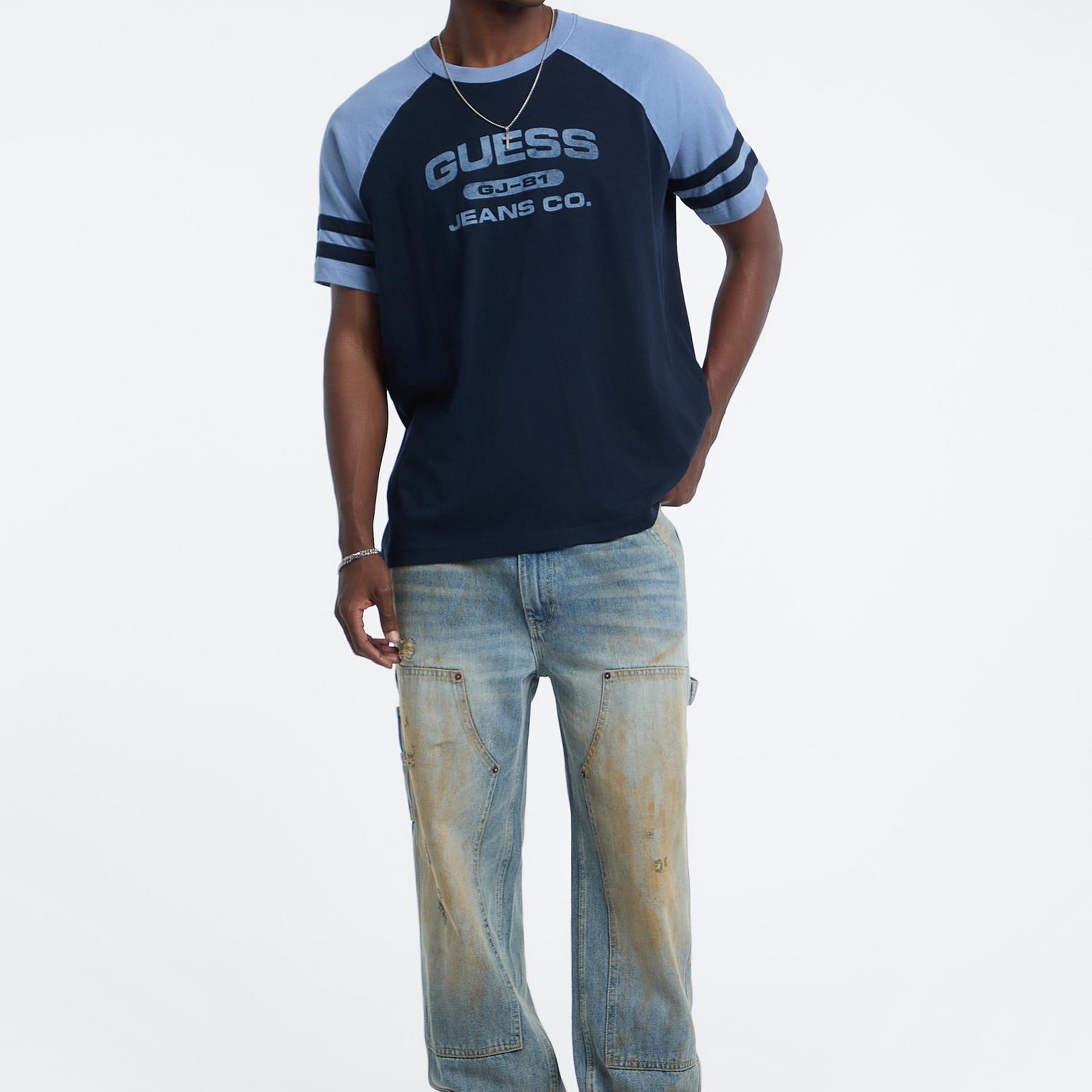 Guess Jeans Hood Erkek Sweatshirt