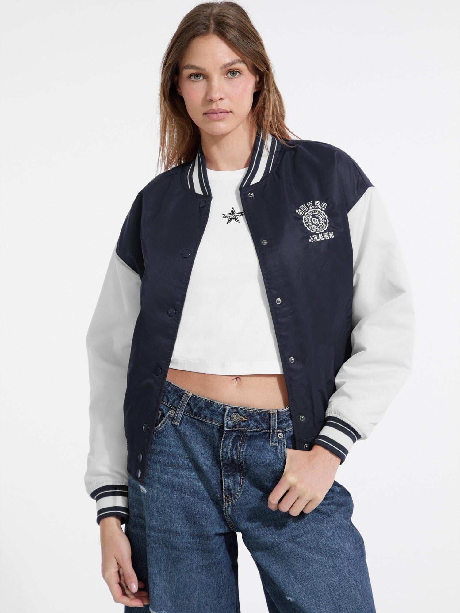 Guess Jeans Kadın Bomber Ceket