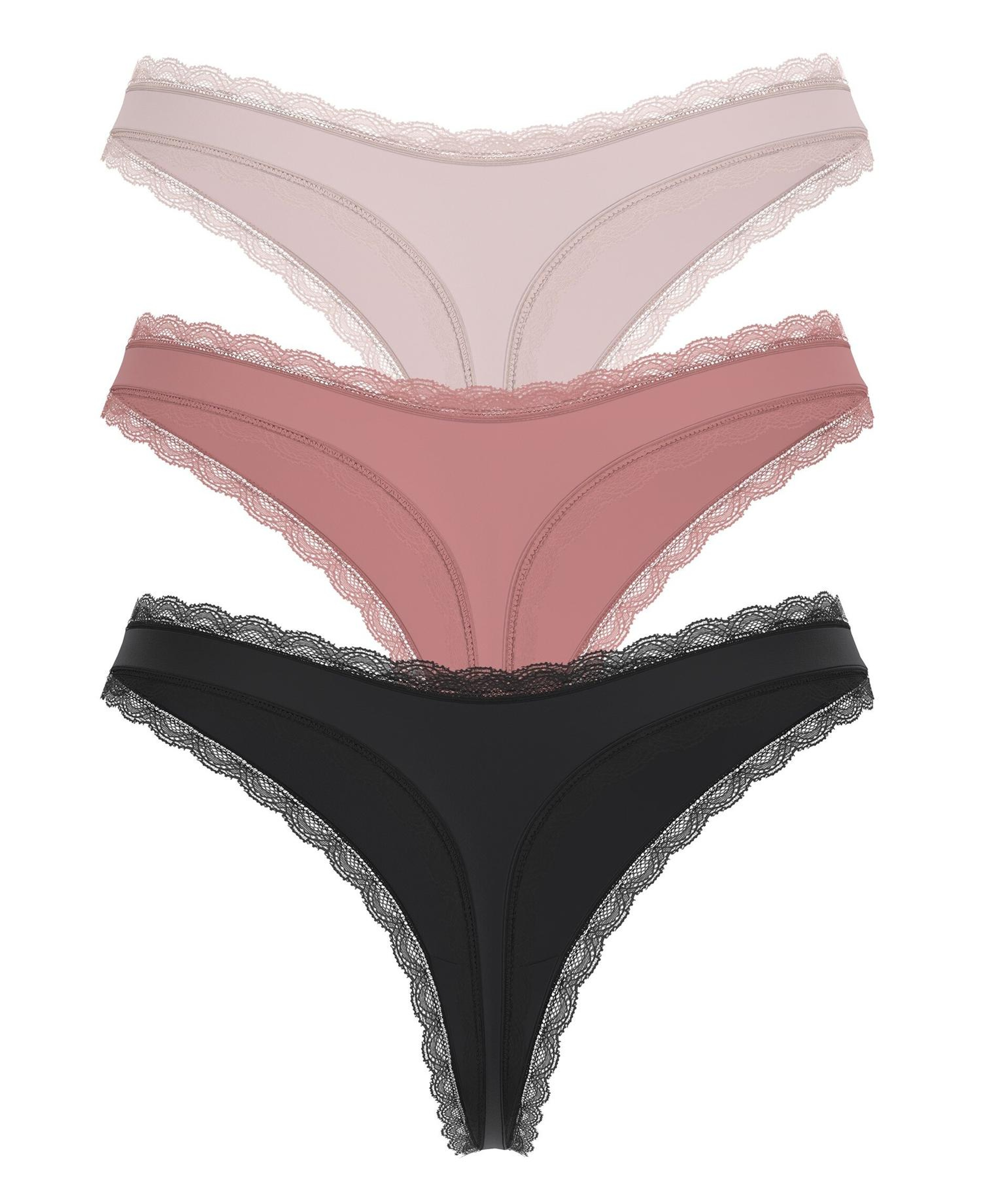 Basic Microfiber Kadın Brief 3'Lü Külot Paketi