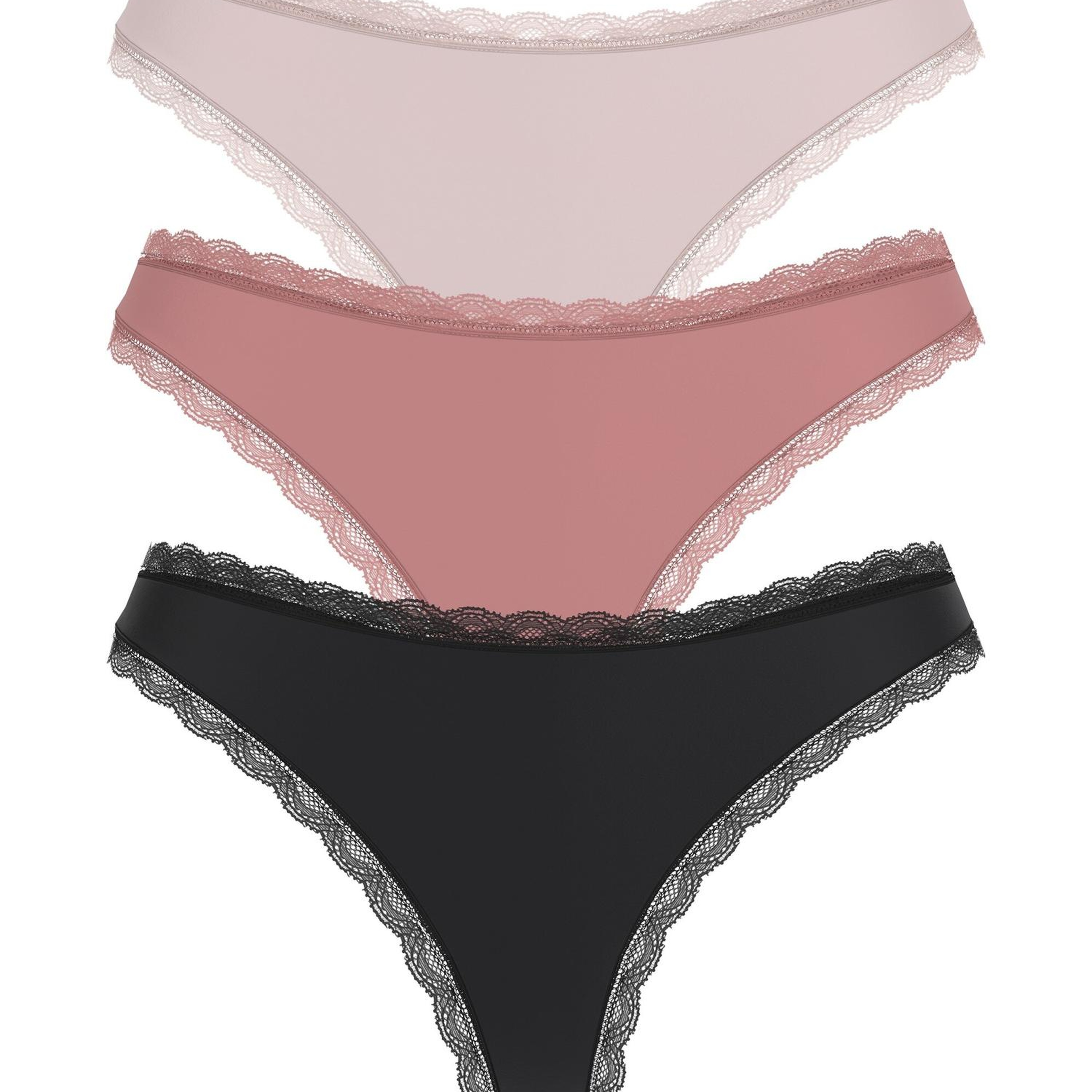Basic Microfiber Kadın Brief 3'Lü Külot Paketi