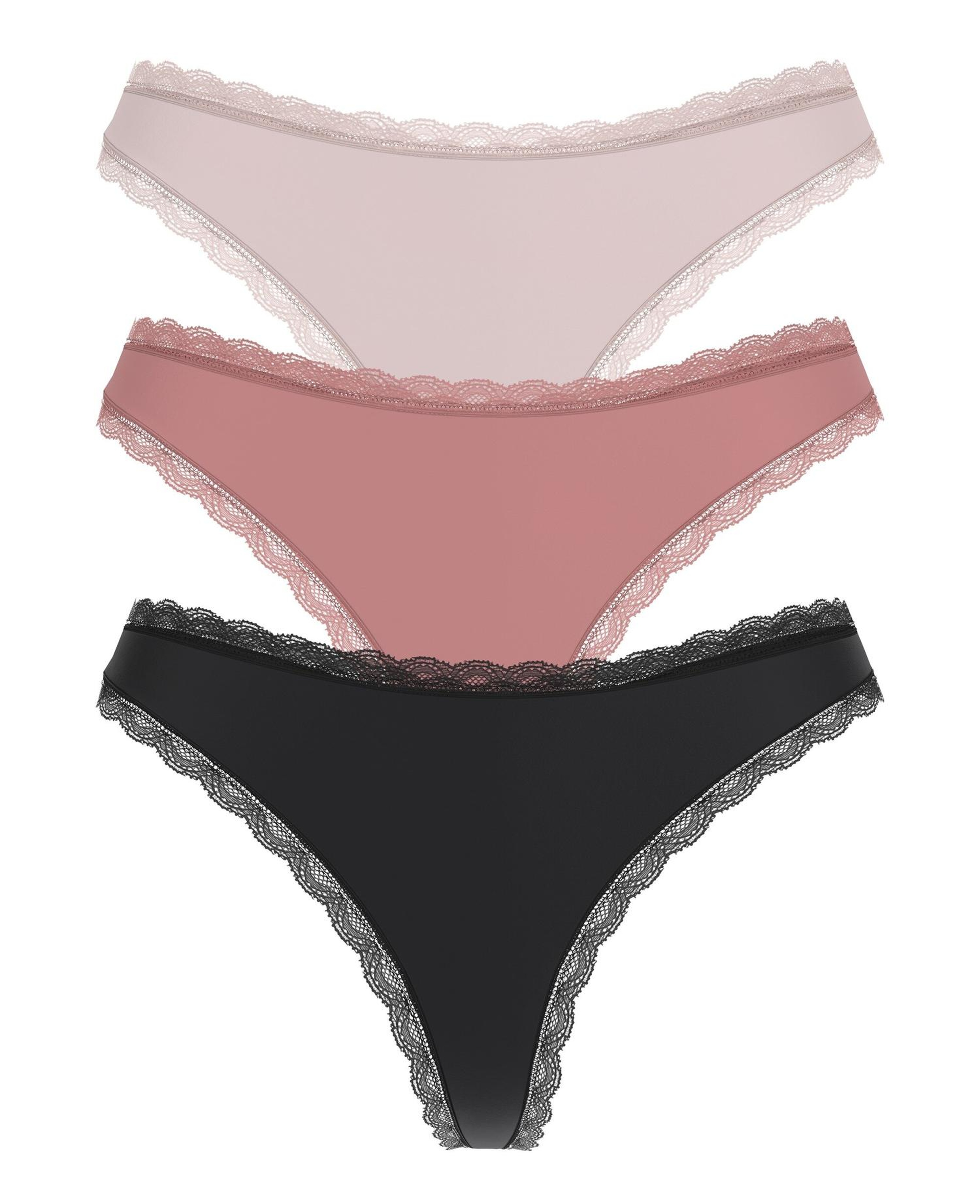 Basic Microfiber Kadın Brief 3'Lü Külot Paketi