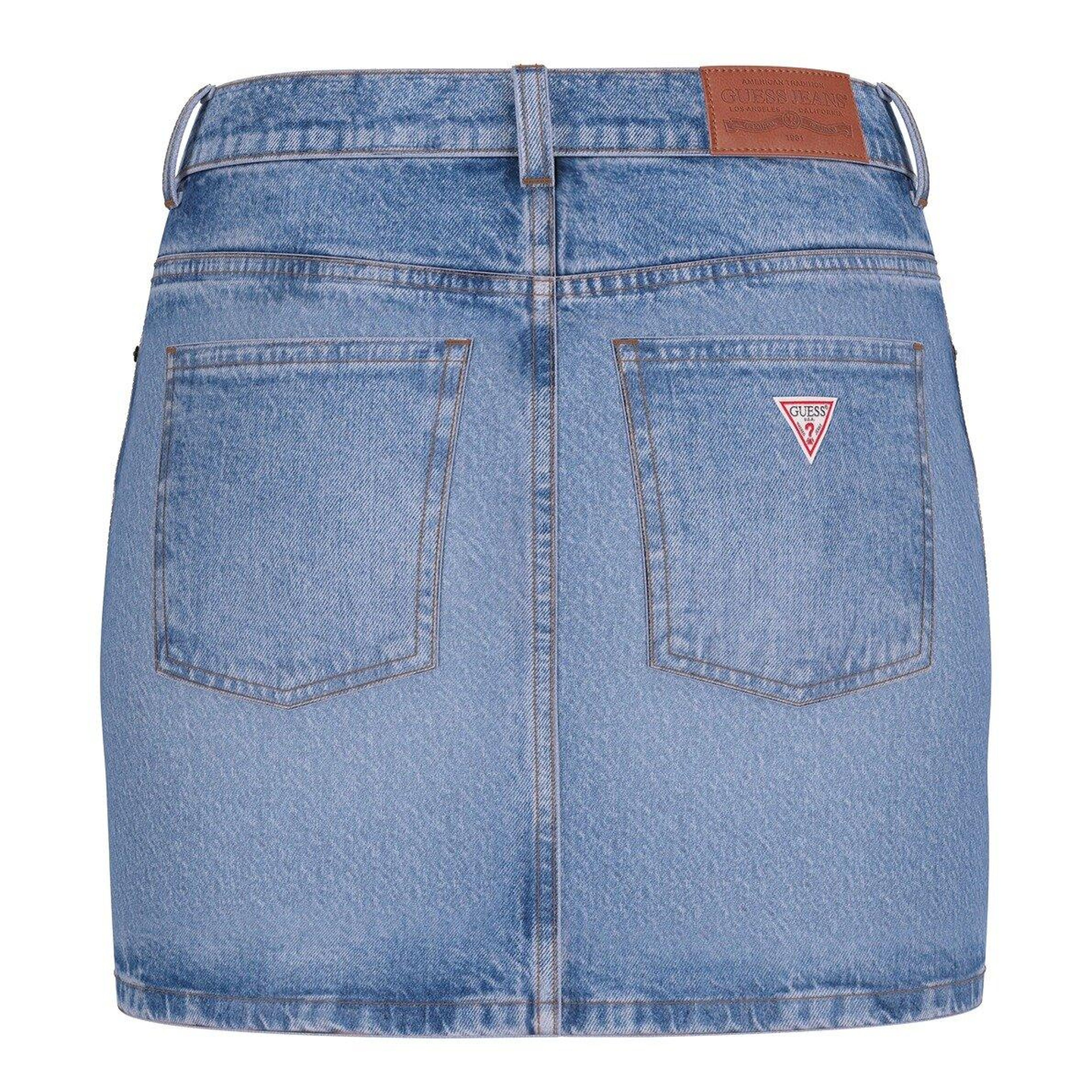 Guess Jeans Classic Kadın Denim Etek