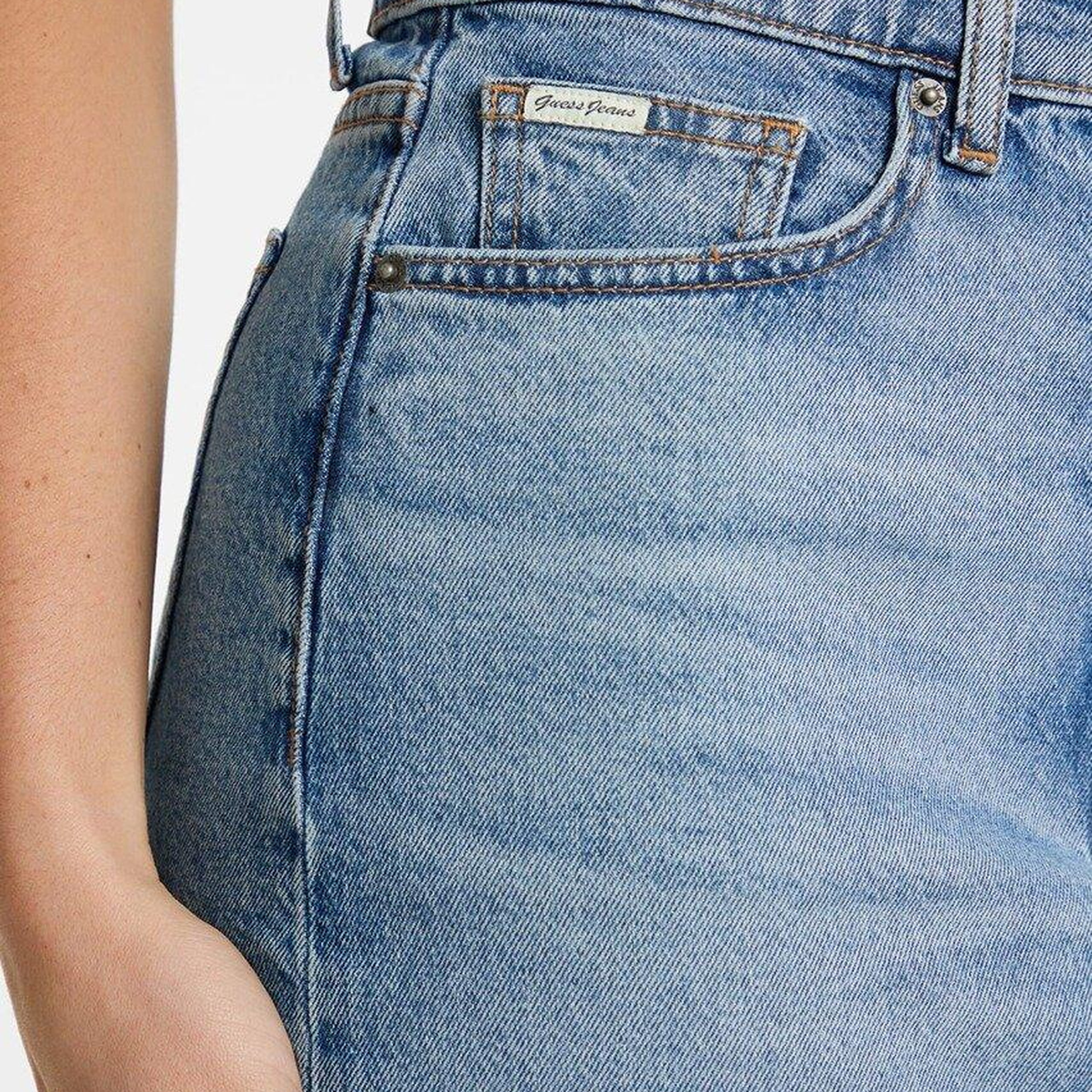 Guess Jeans Classic Kadın Denim Etek