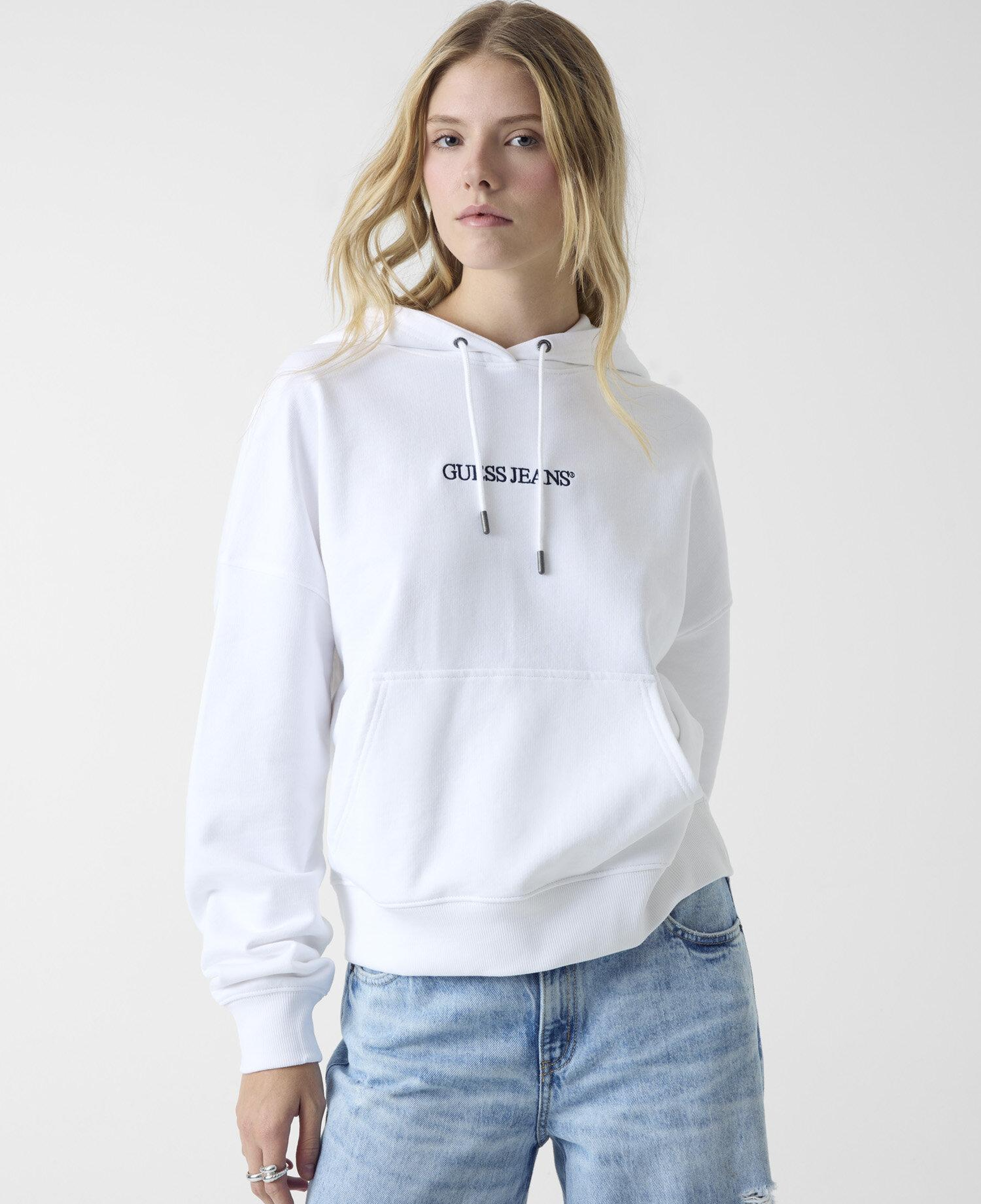 Guess Jeans Over Hood Embro Kadın Sweatshirt