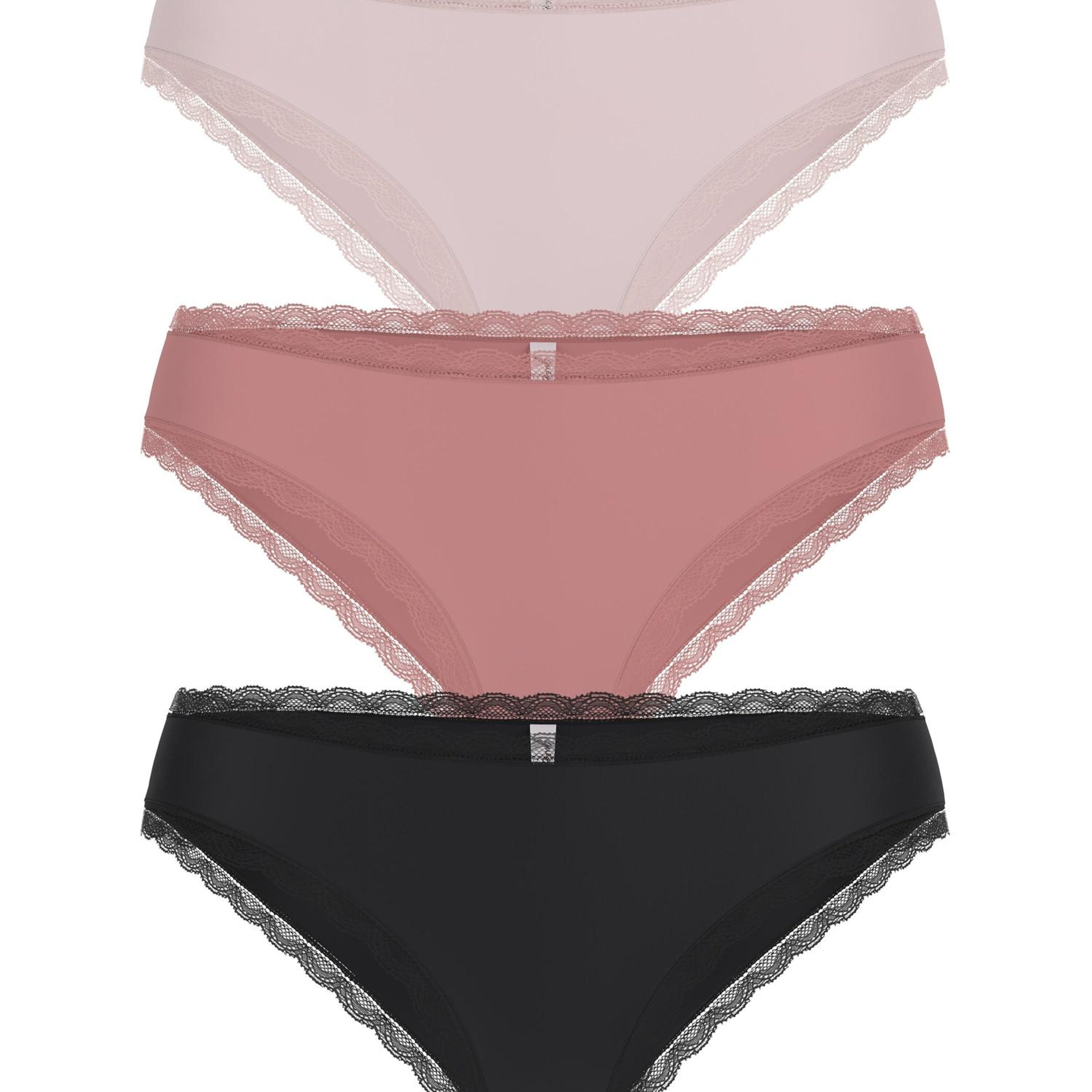 Basic Microfiber Kadın Brief 3'Lü Külot Paketi