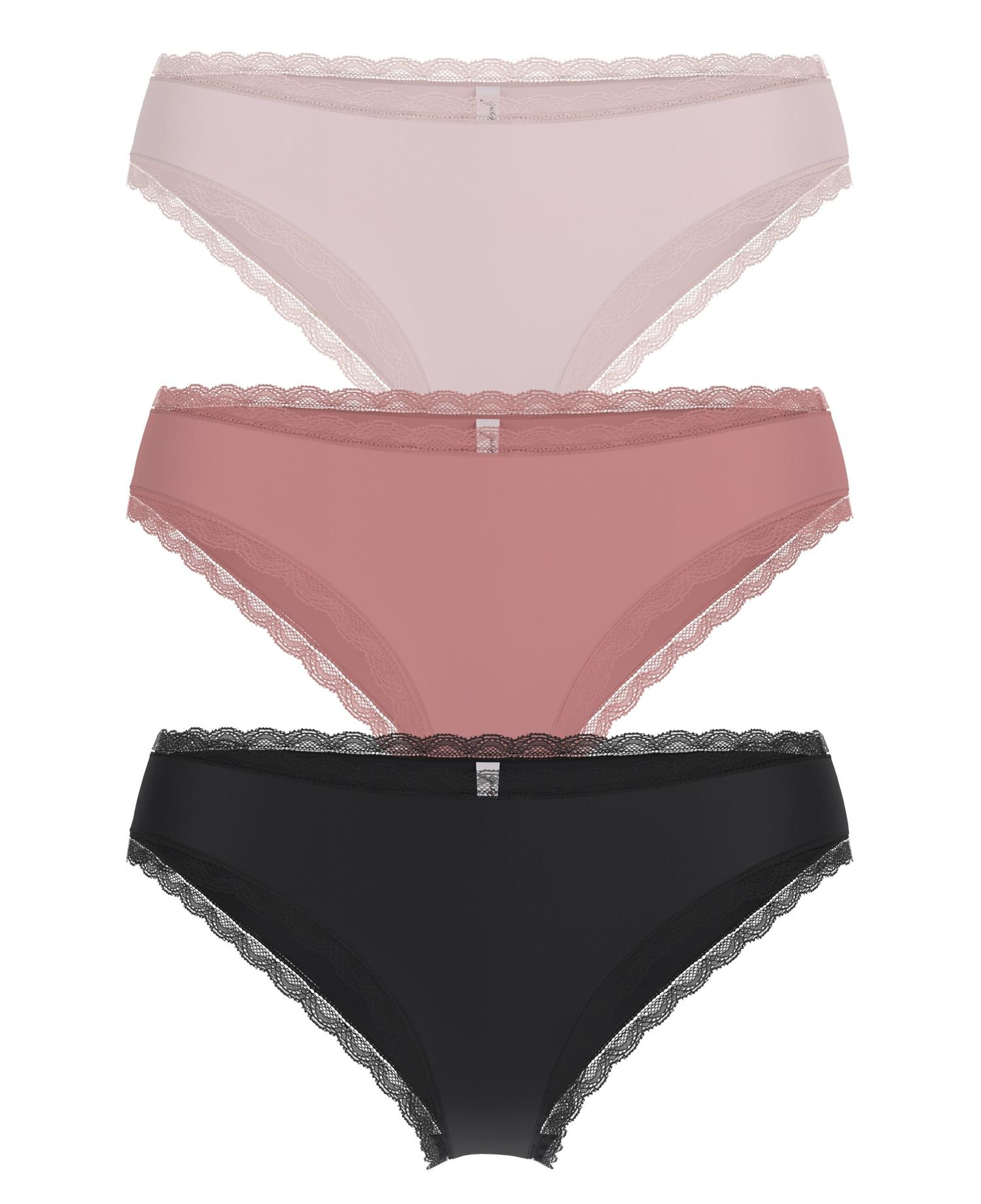 Basic Microfiber Kadın Brief 3'Lü Külot Paketi