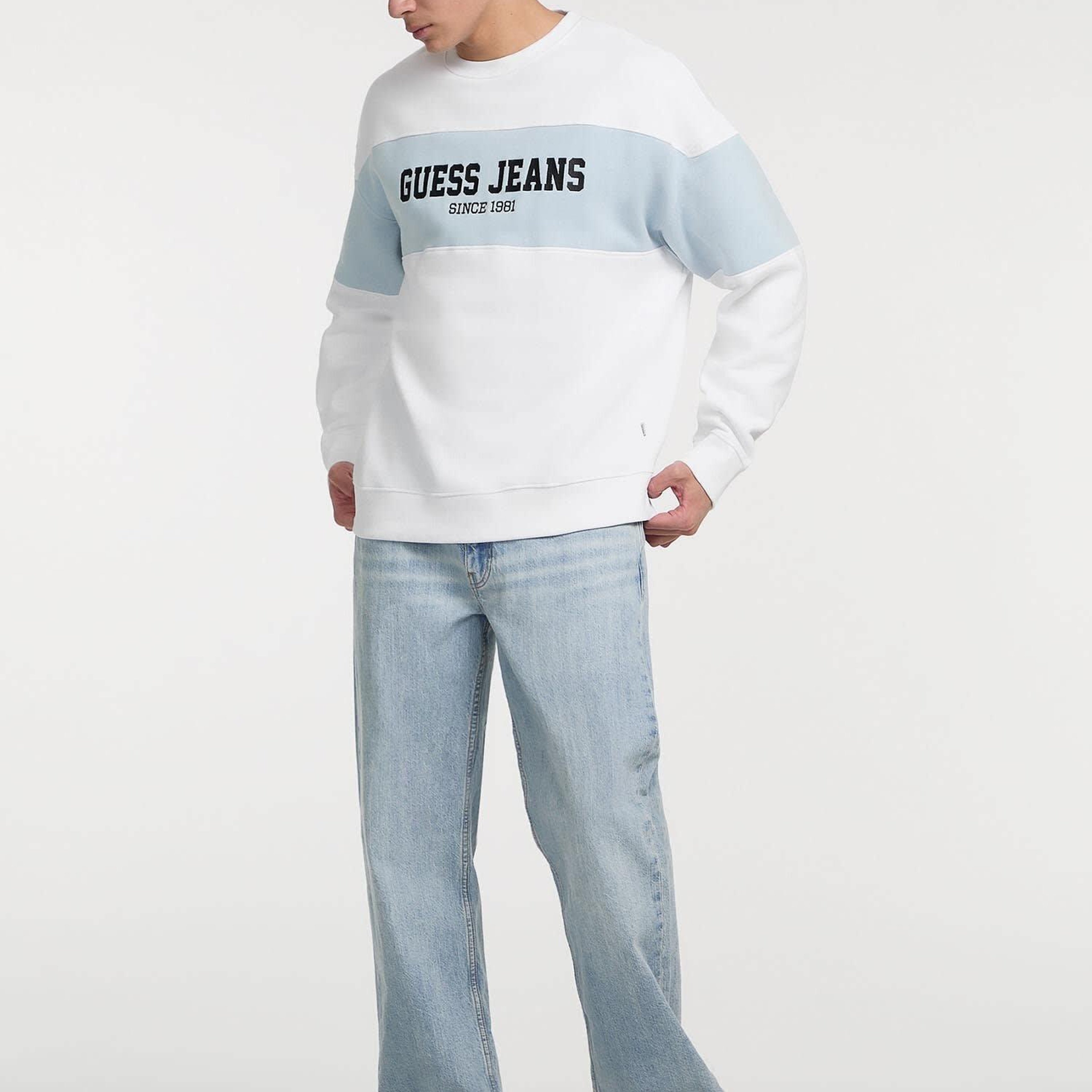 Guess Jeans Erkek Sweatshirt