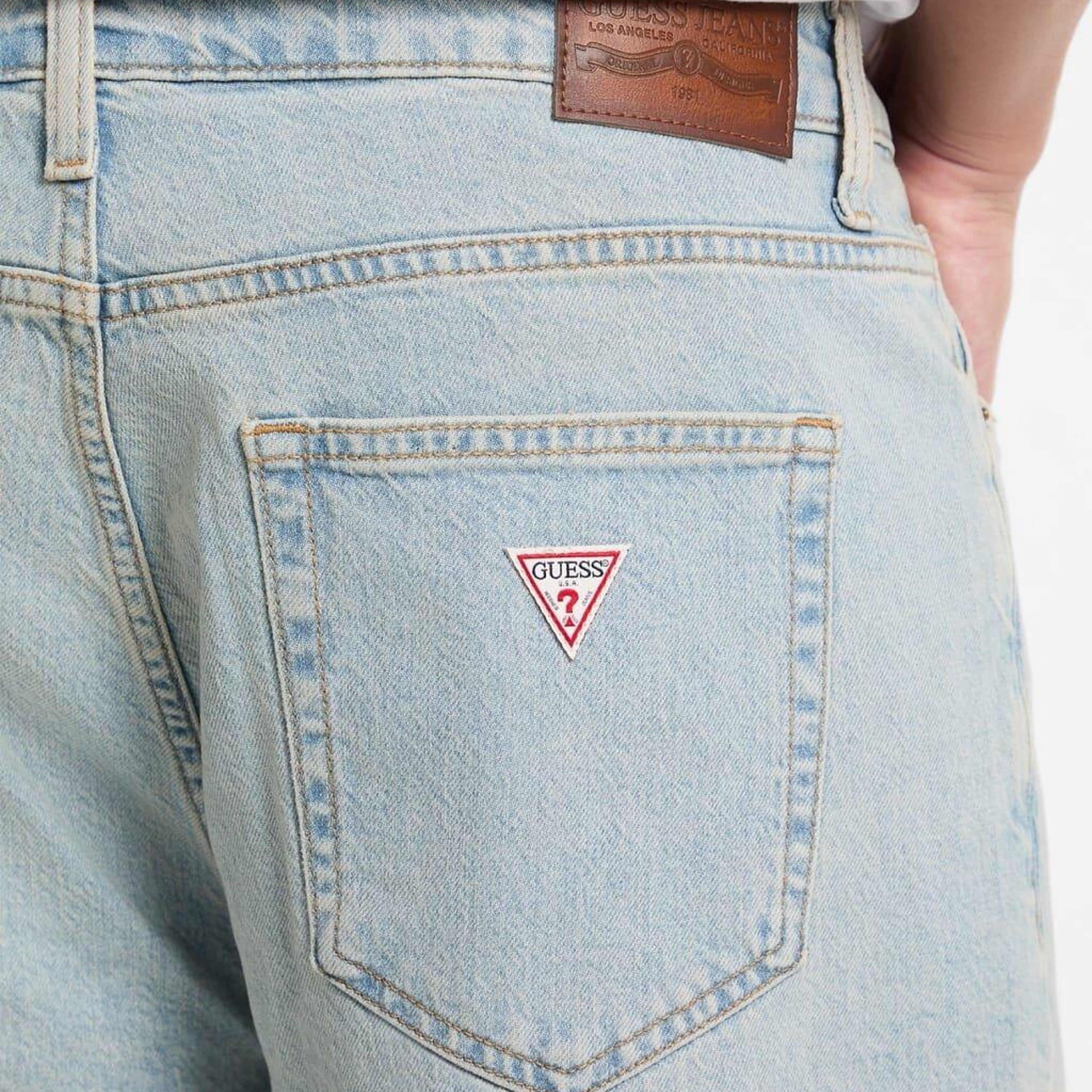 Guess Jeans Regular Fit Denim Şort