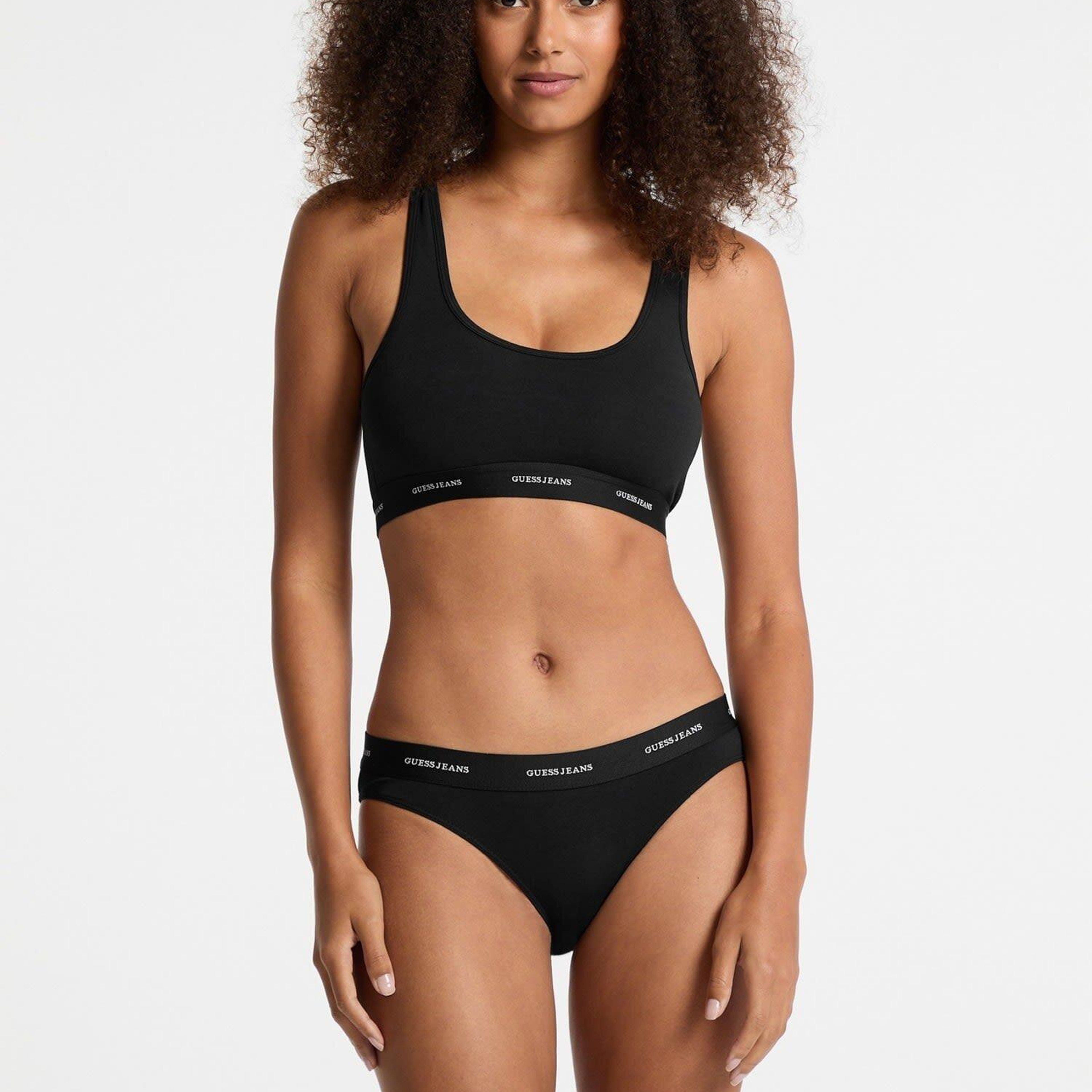 Guess Jeans Bralette Kadın Modal Karışımlı Bralet