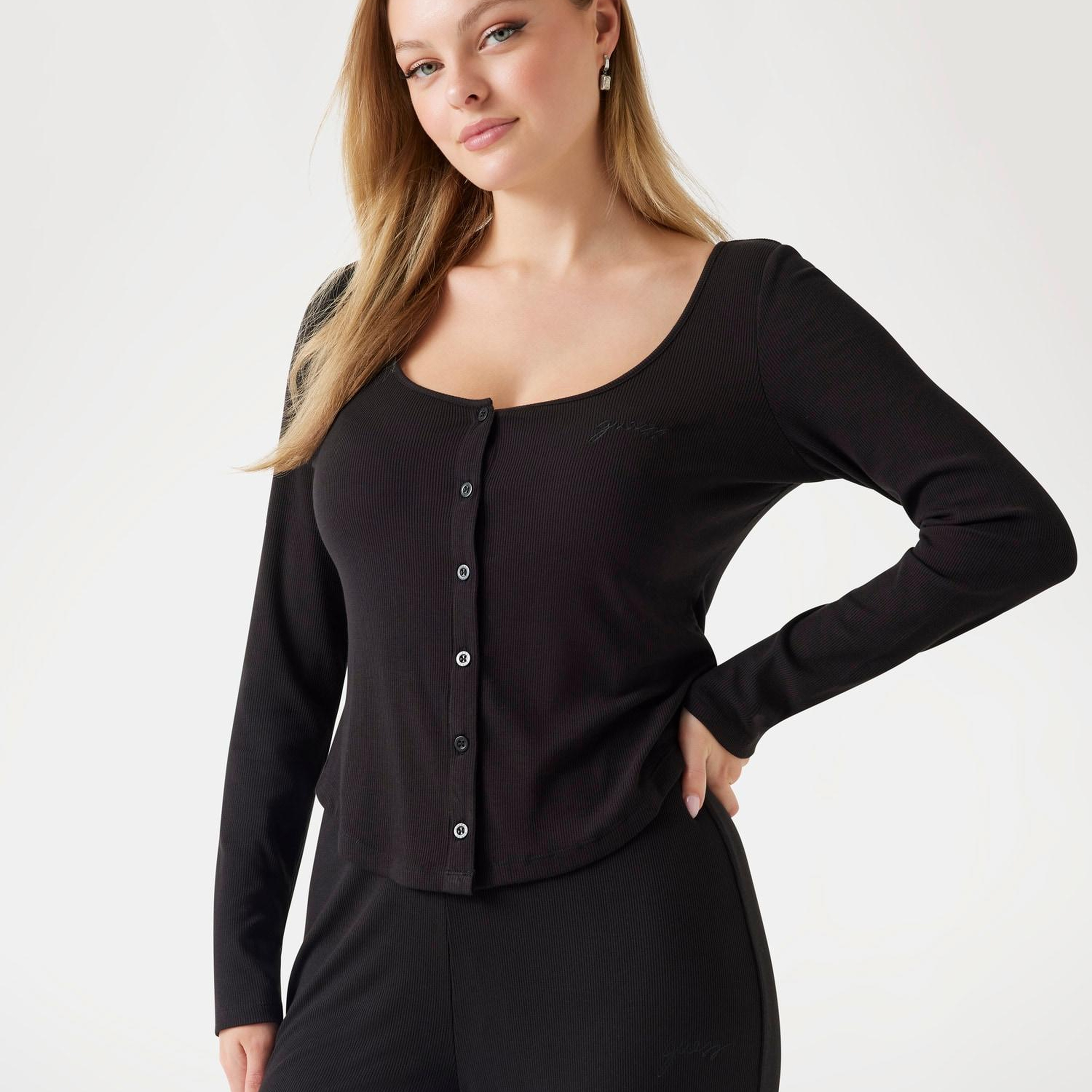 Lia Kadın Modal Karışımlı Pijama Üstü