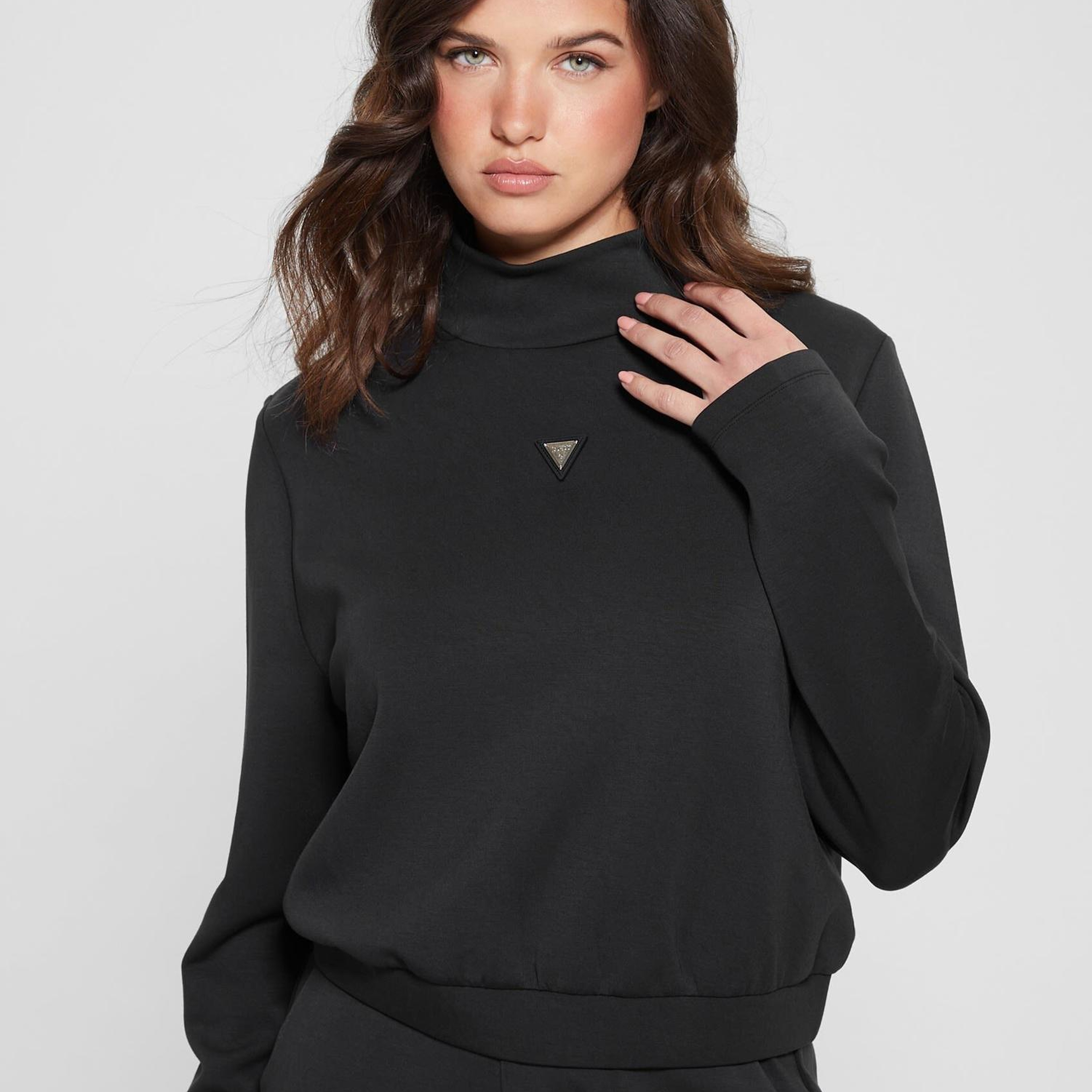 Olympe Kadın Aktif Modal Karışımlı Scuba Sweatshirt