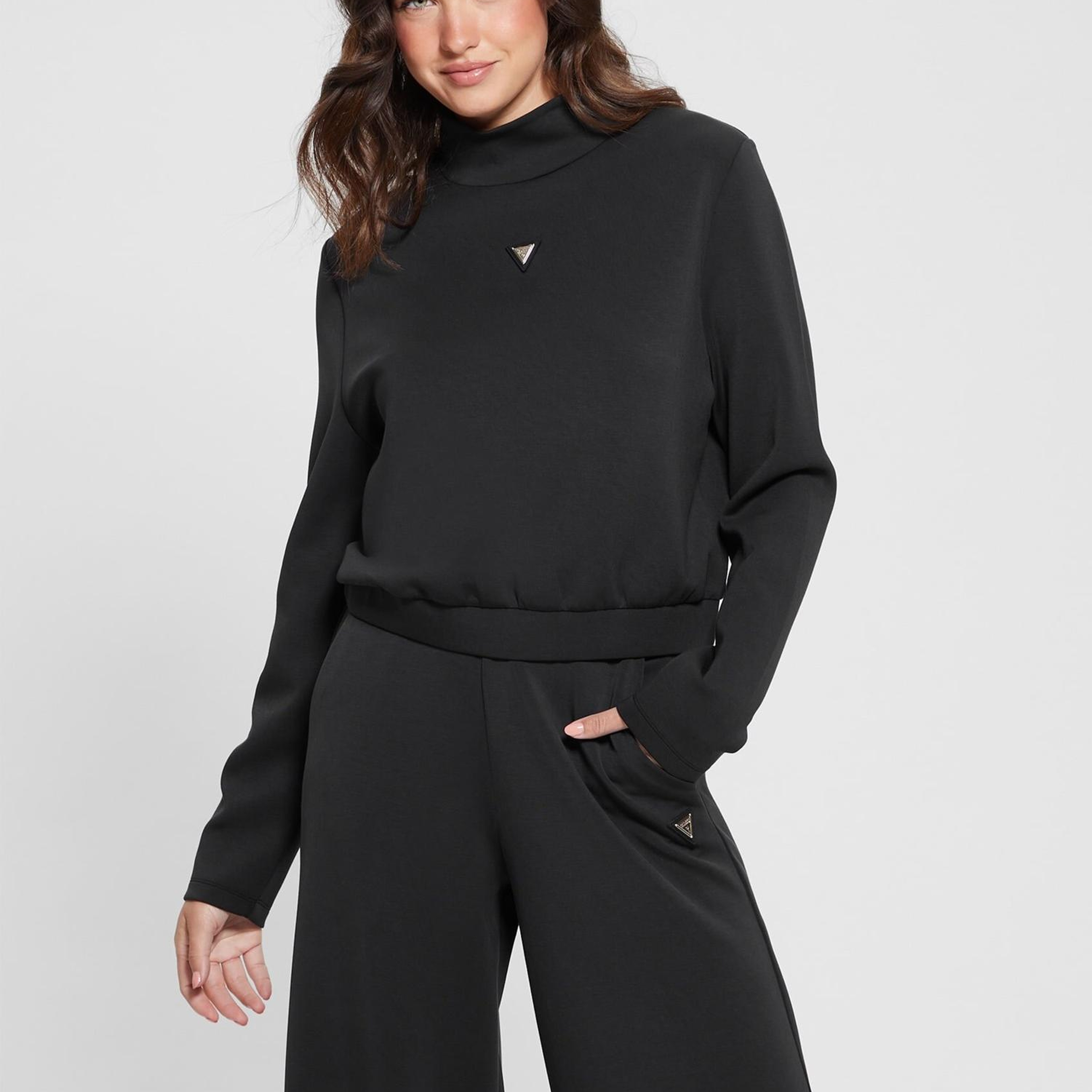 Olympe Kadın Aktif Modal Karışımlı Scuba Sweatshirt