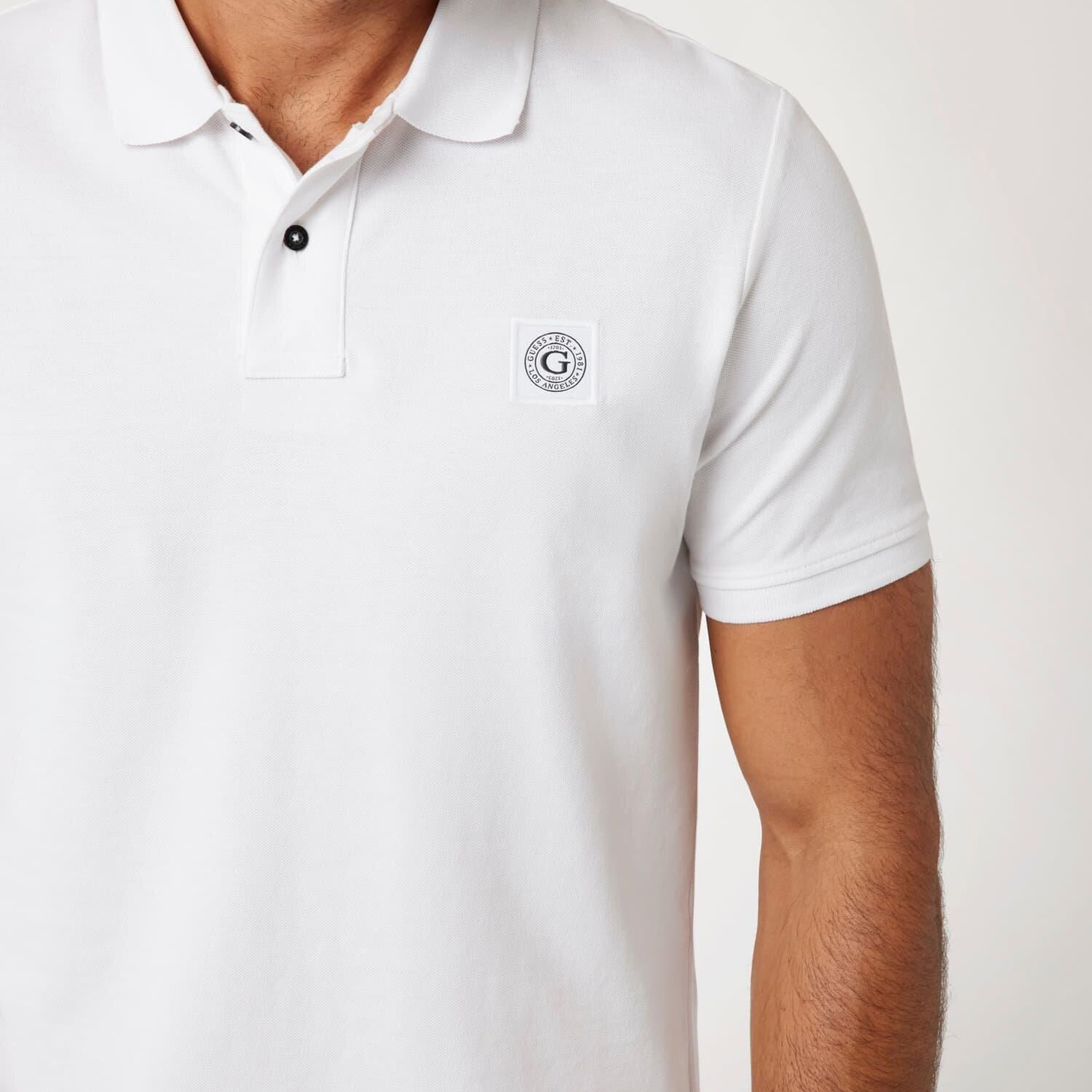 Washed Erkek Slim Fit Polo T-shirt