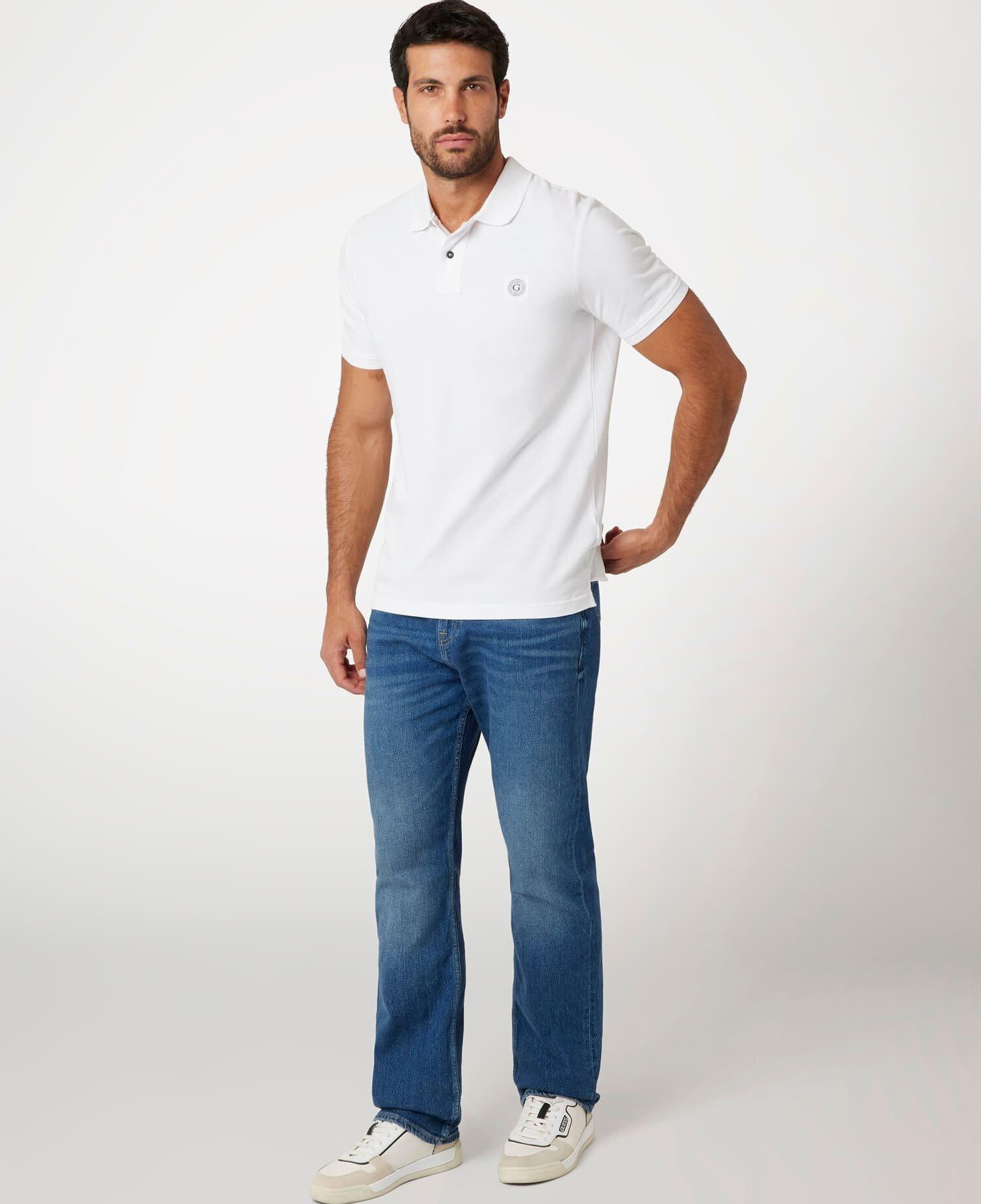 Washed Erkek Slim Fit Polo T-shirt