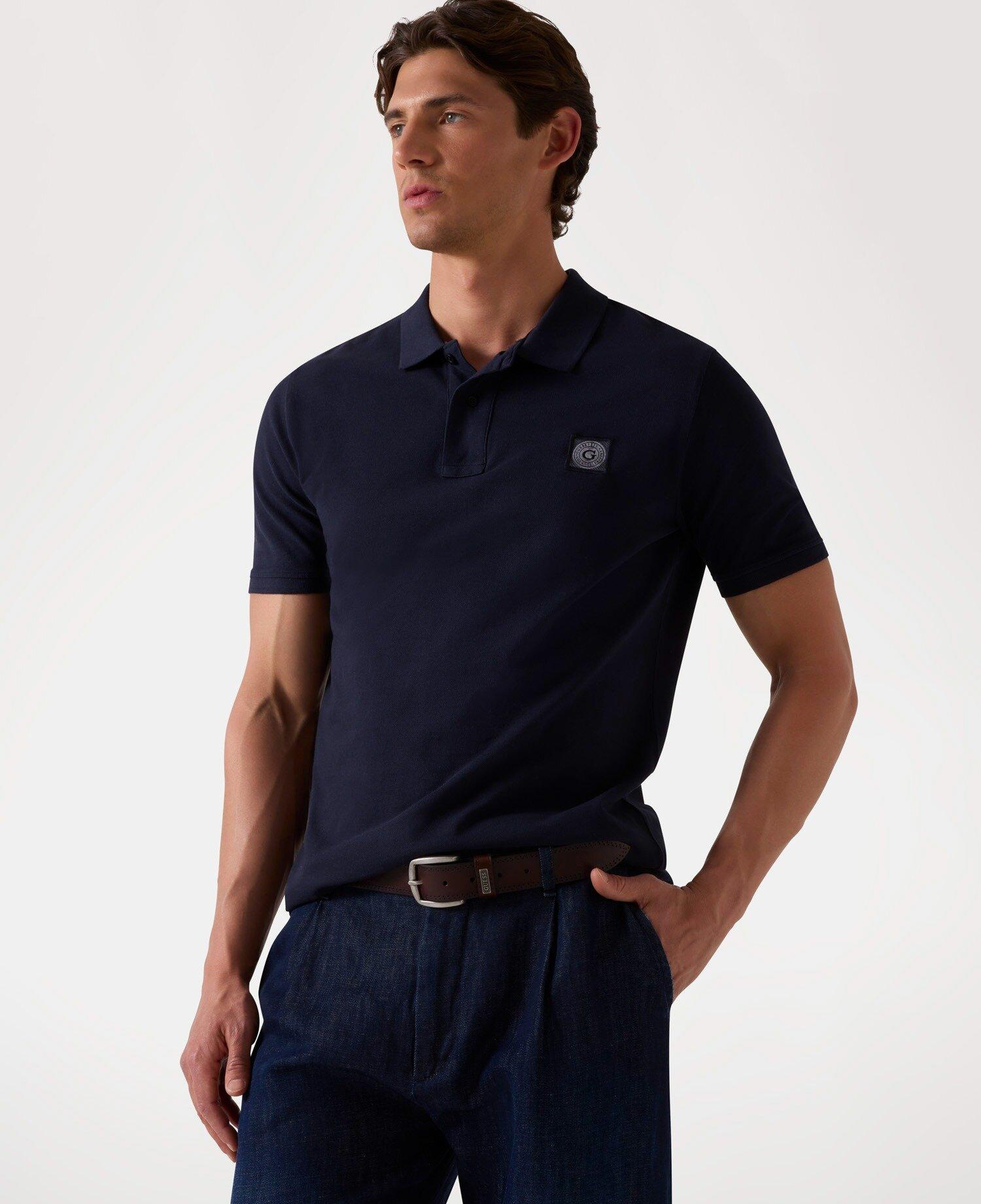 Washed Erkek Slim Fit Polo T-shirt