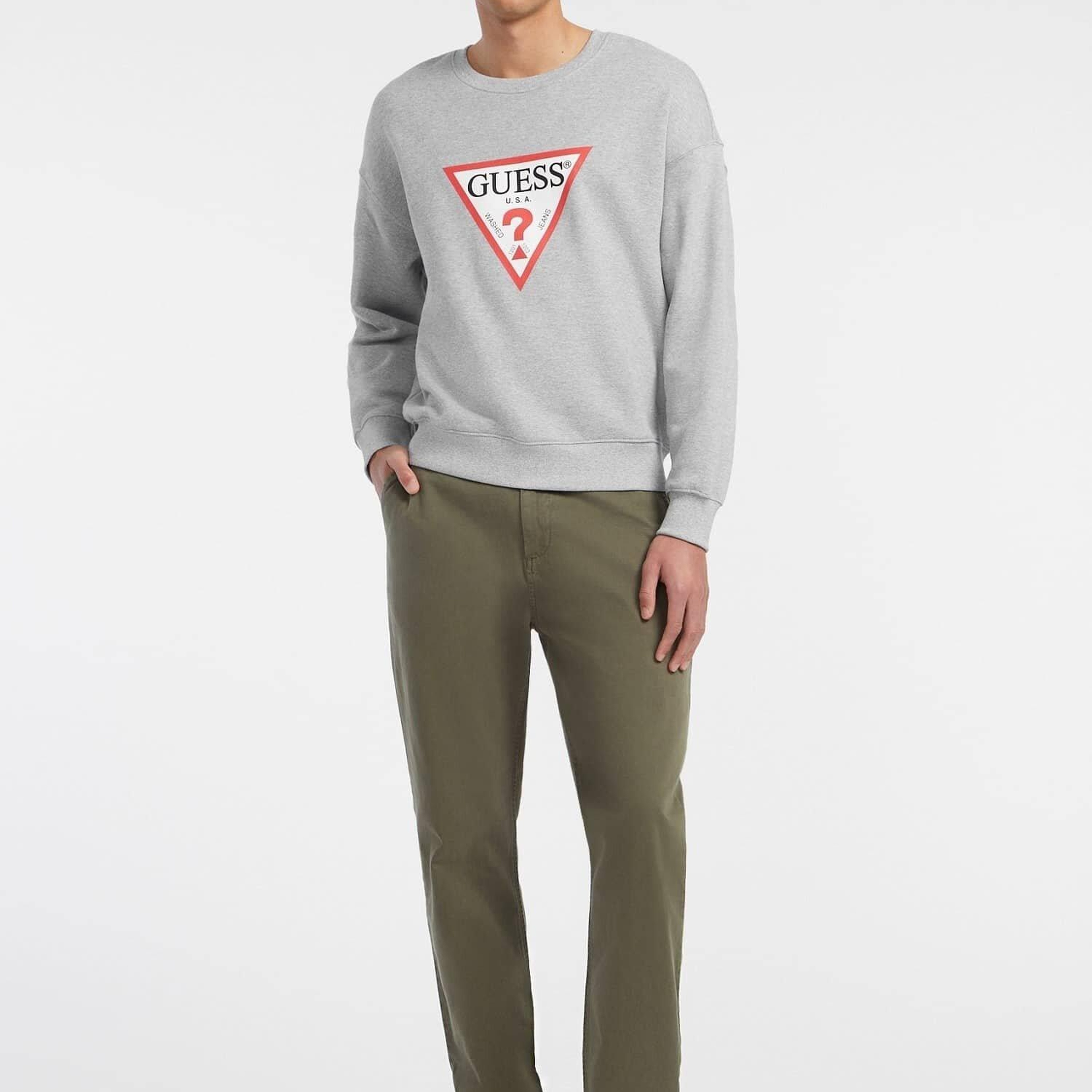 Guess Jeans Erkek Sweatshirt