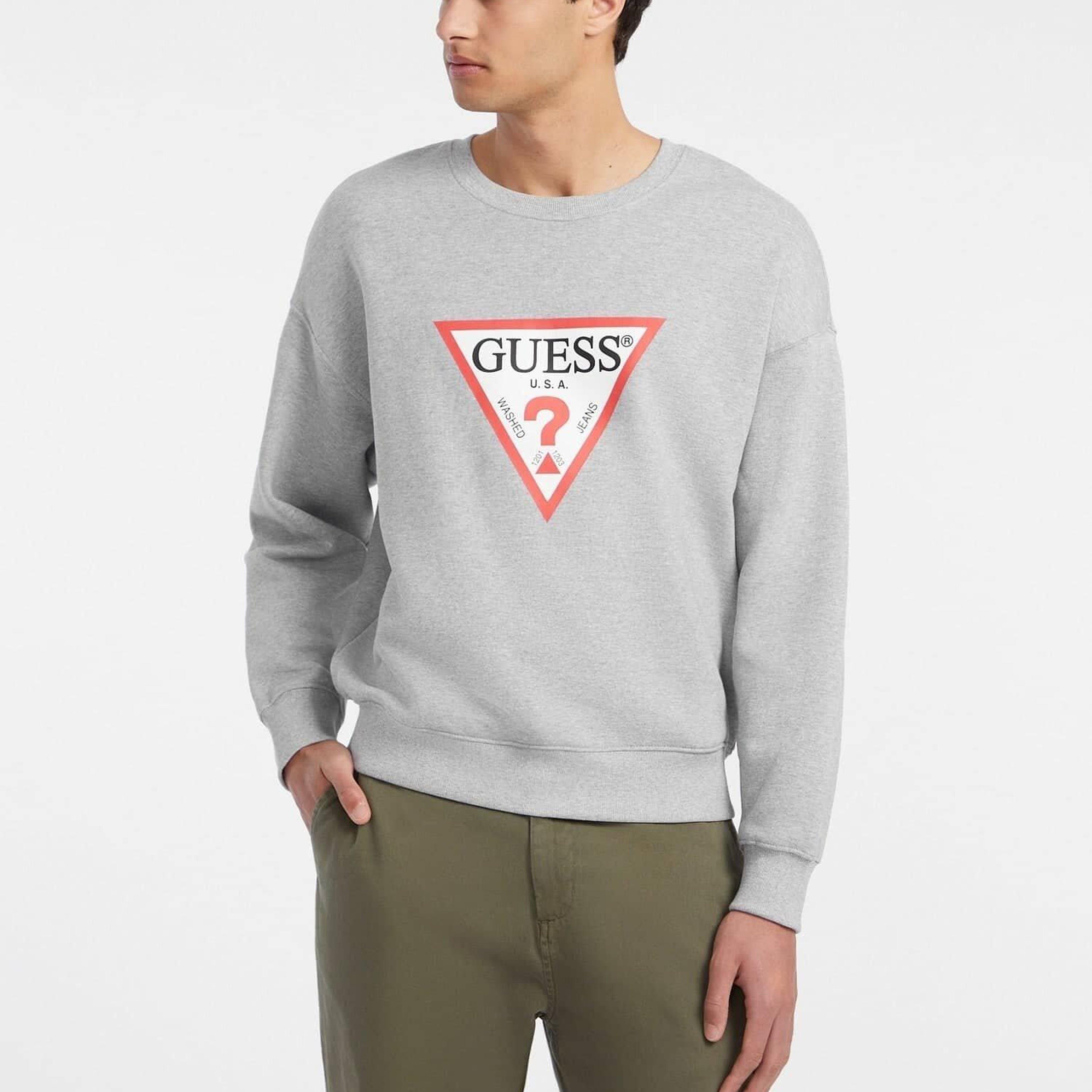 Guess Jeans Erkek Sweatshirt