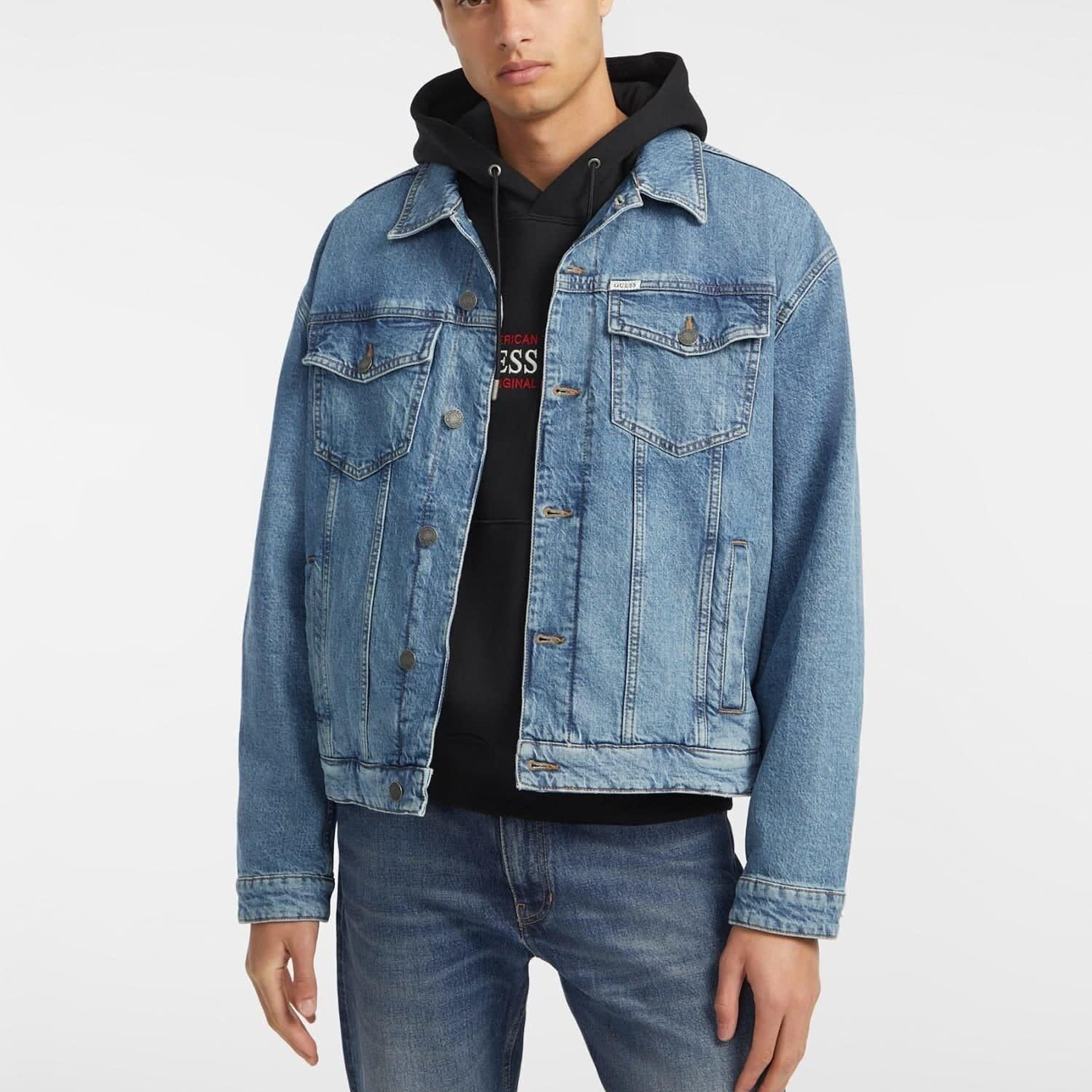 Guess Jeans Erkek Sweatshirt