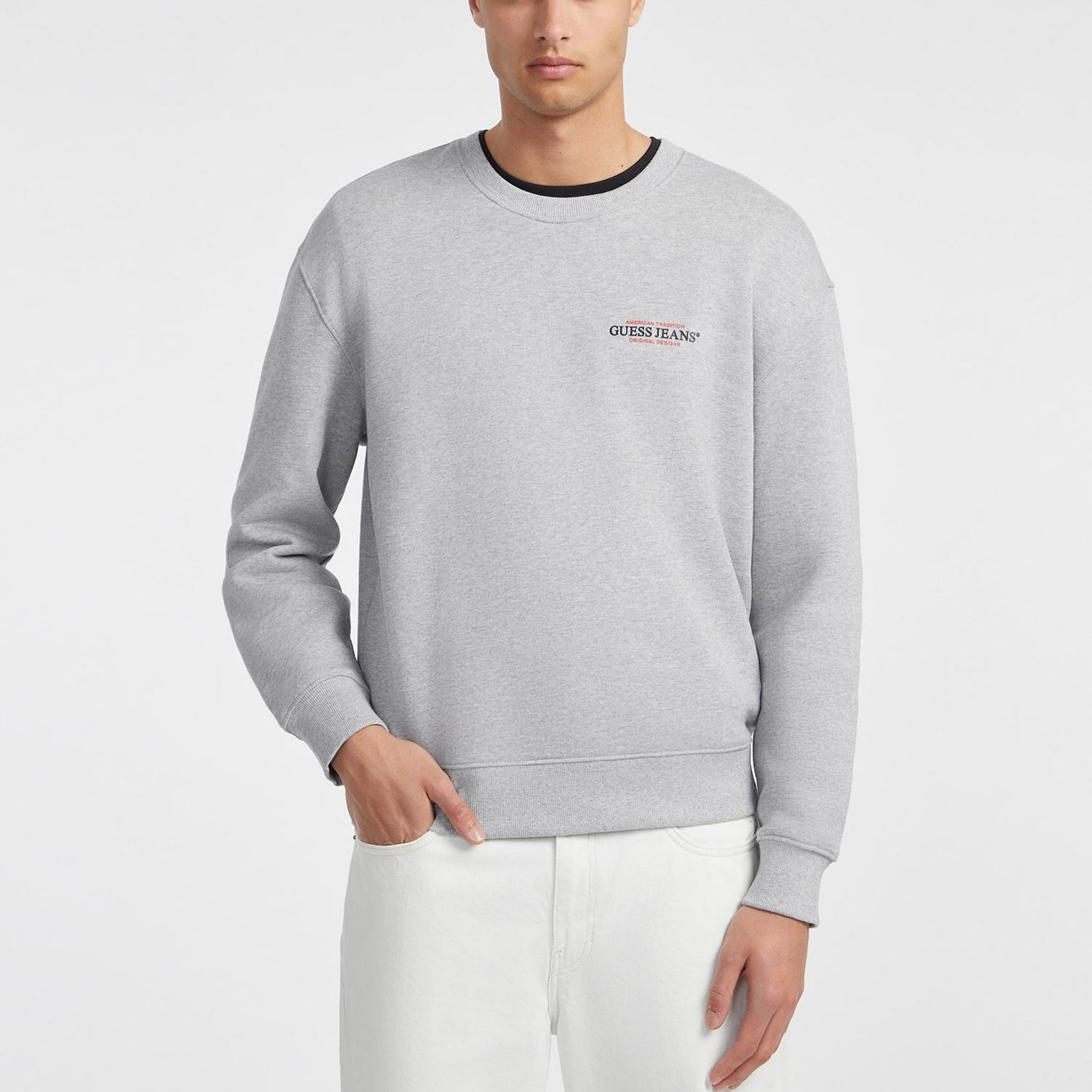 Guess Jeans Erkek Sweatshirt