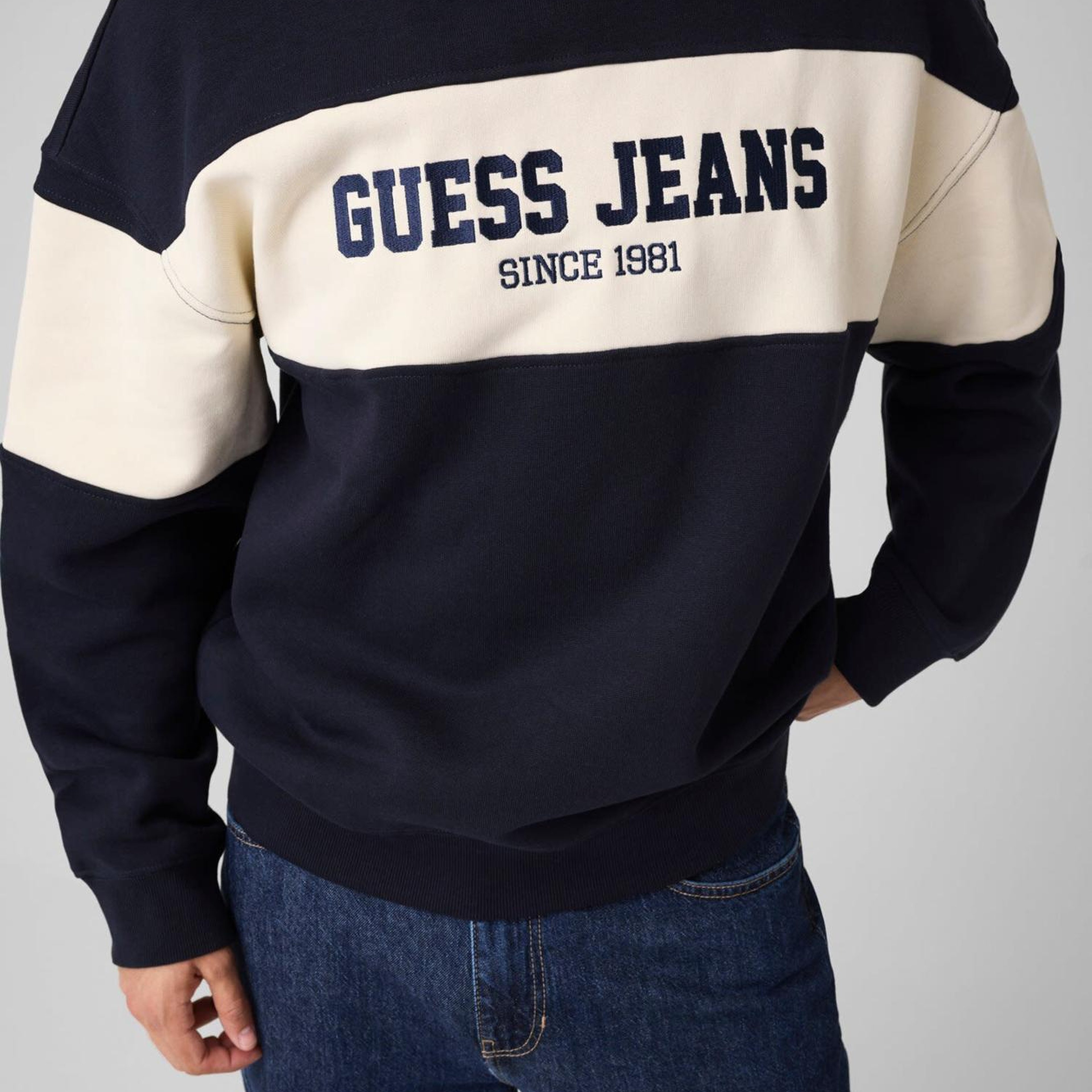 Guess Jeans Erkek Sweatshirt