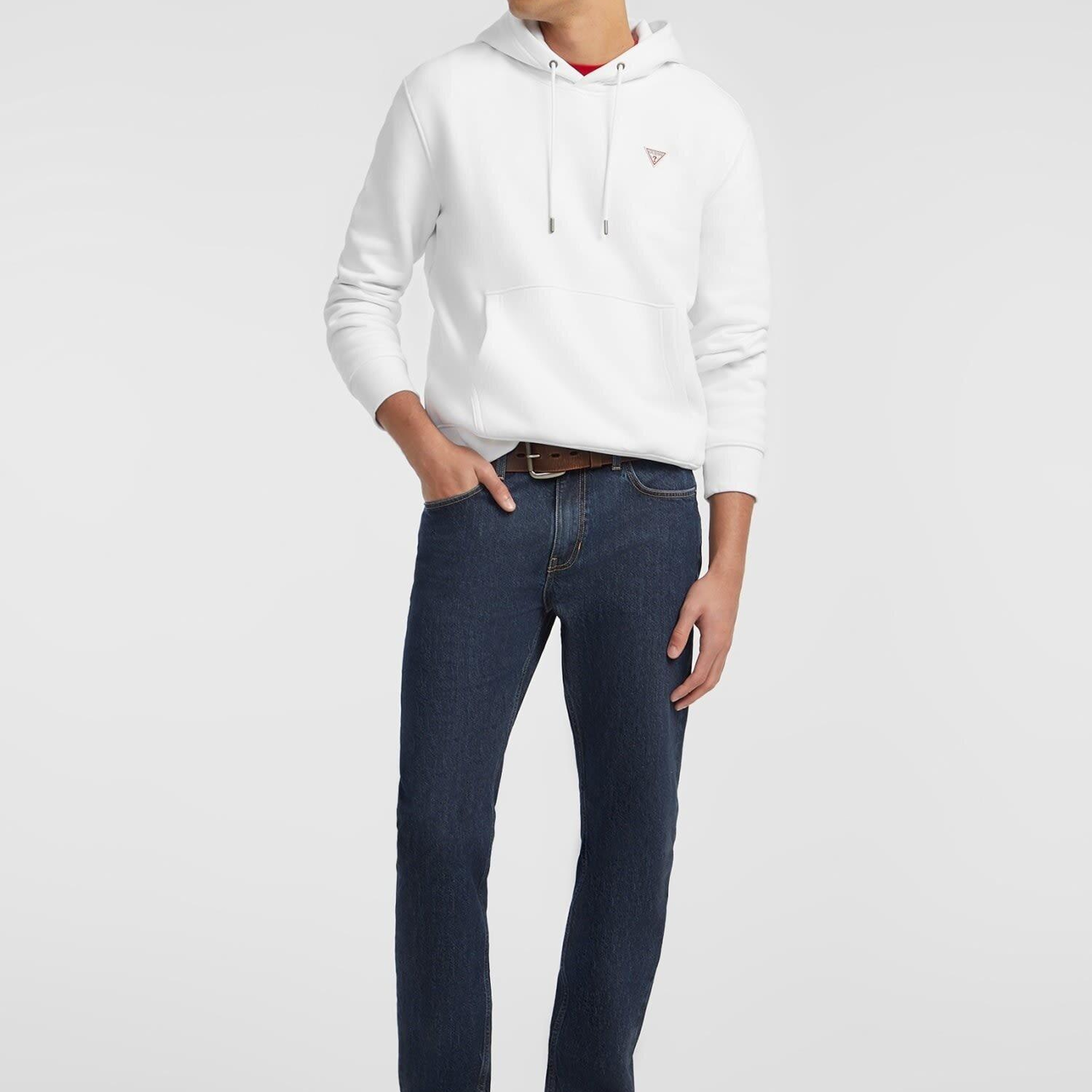 Guess Jeans Hood Erkek Sweatshirt