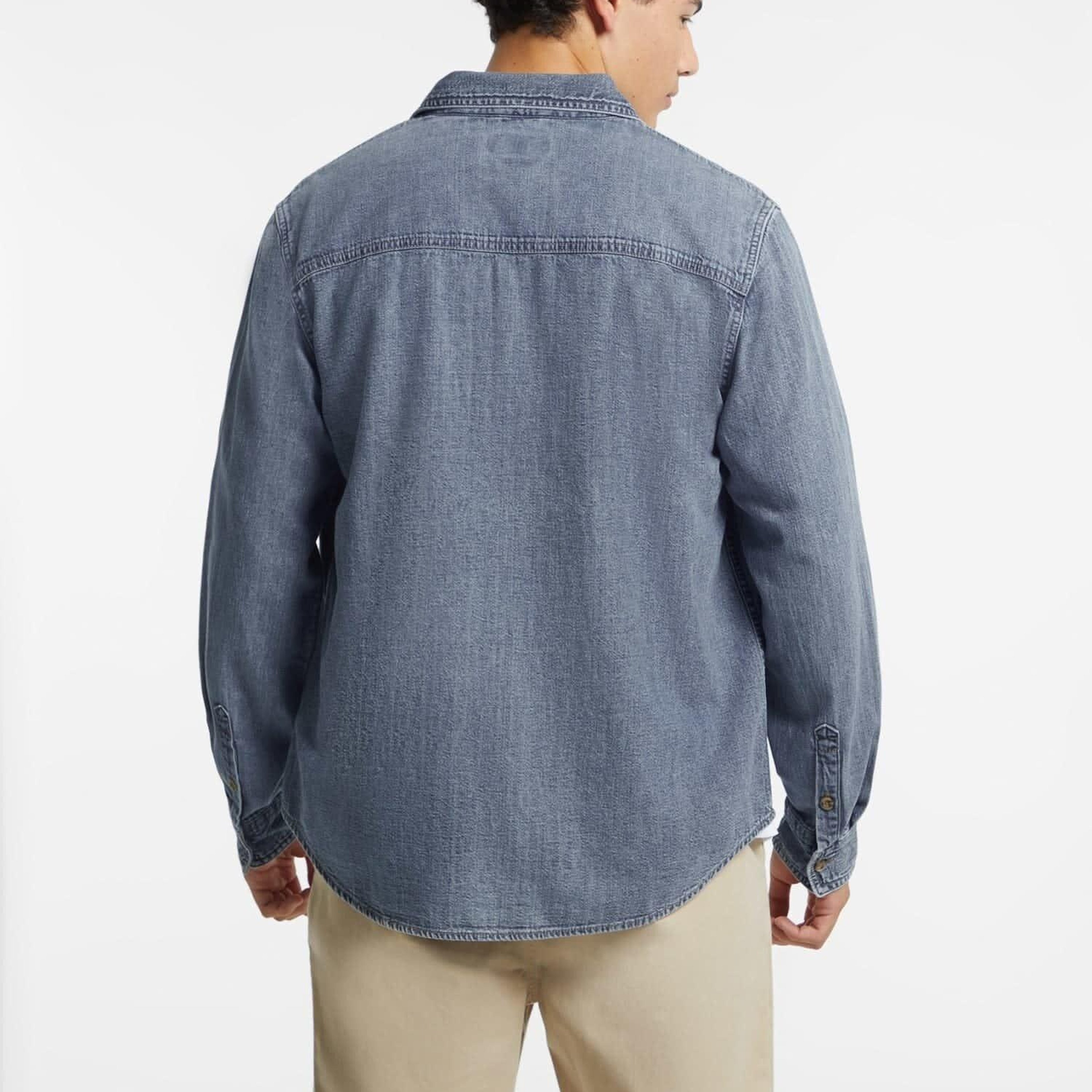 Guess Jeans Erkek Regular Fit Denim Gömlek