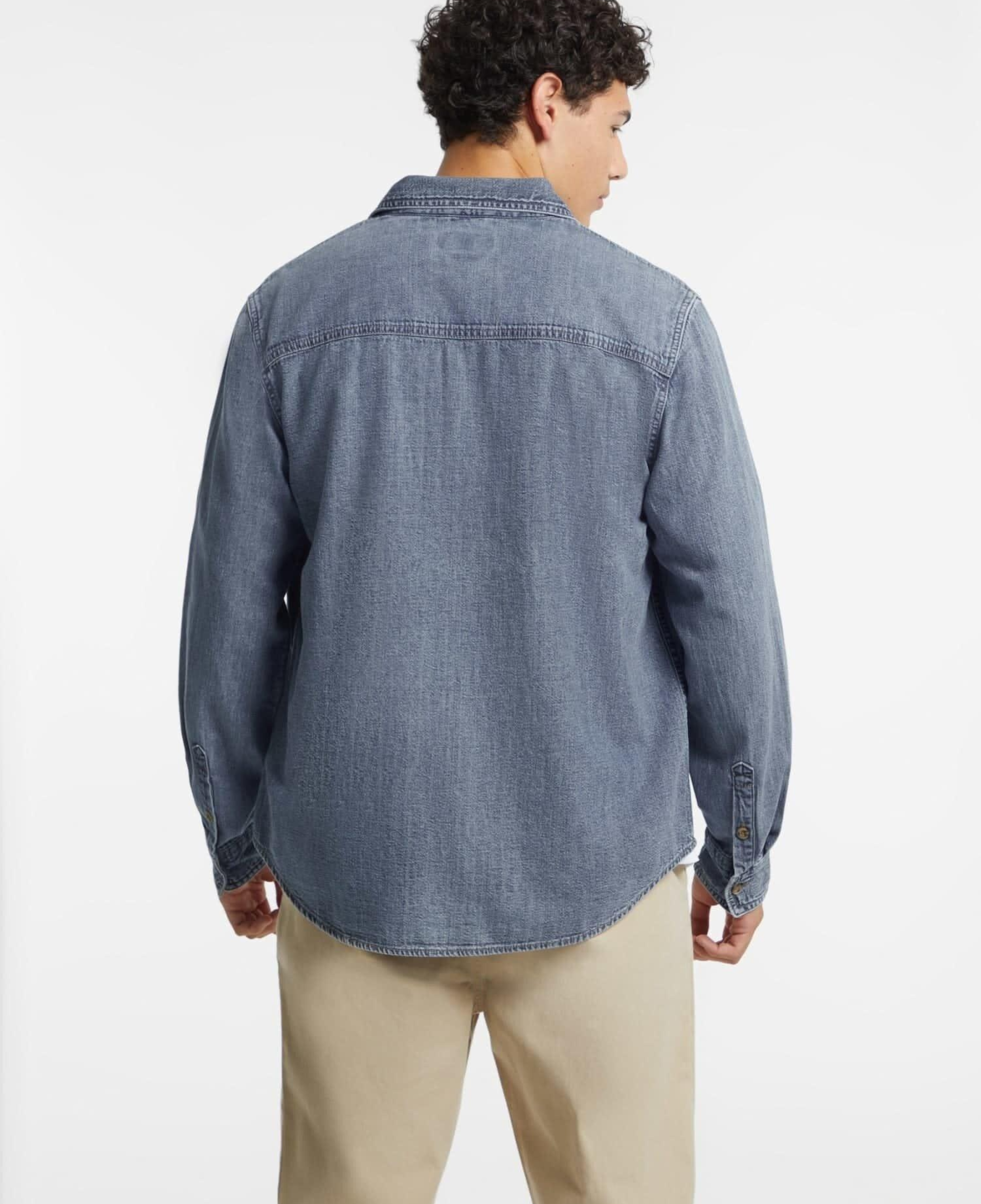 Guess Jeans Erkek Regular Fit Denim Gömlek