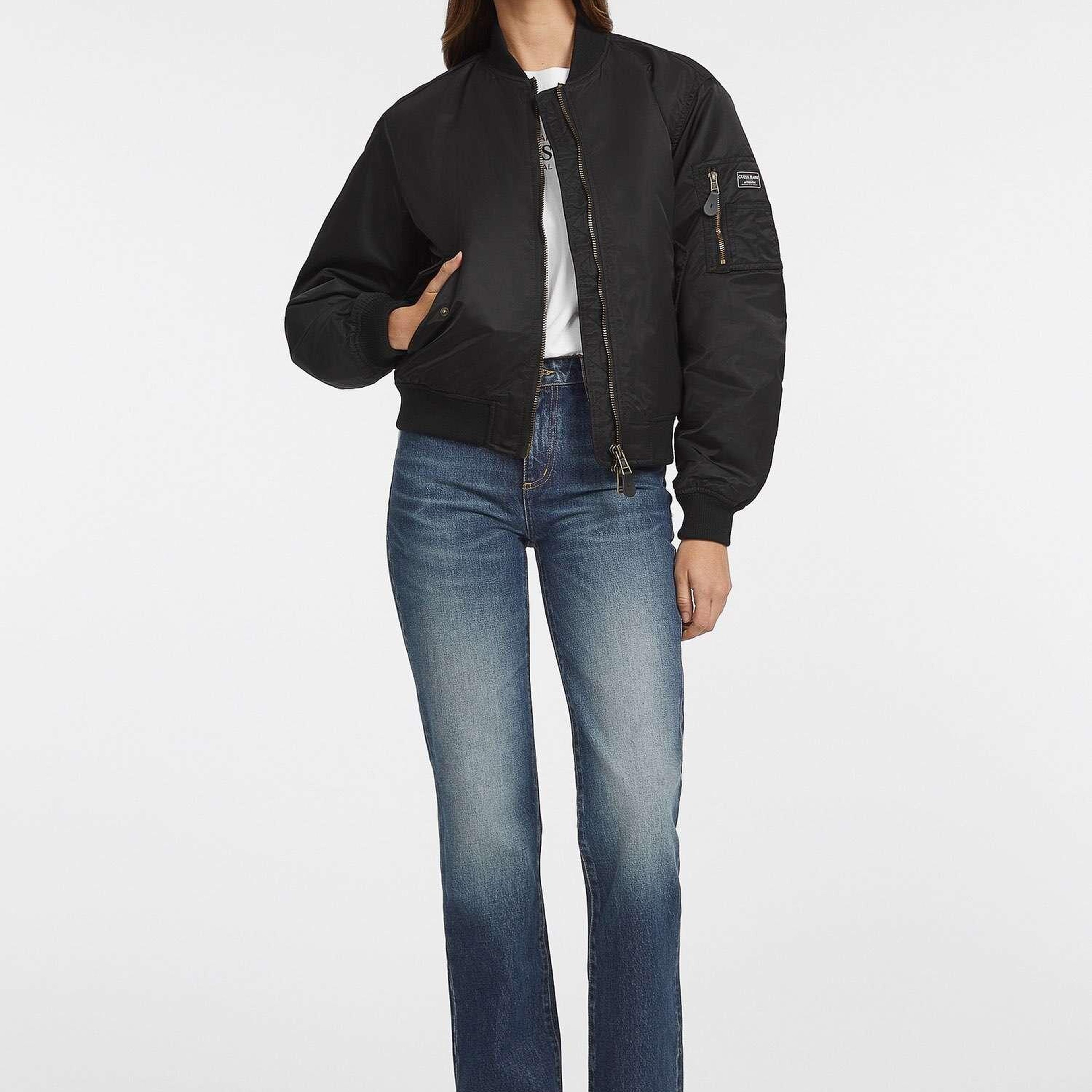 Guess Jeans Bomber Kadın Bomber Ceket