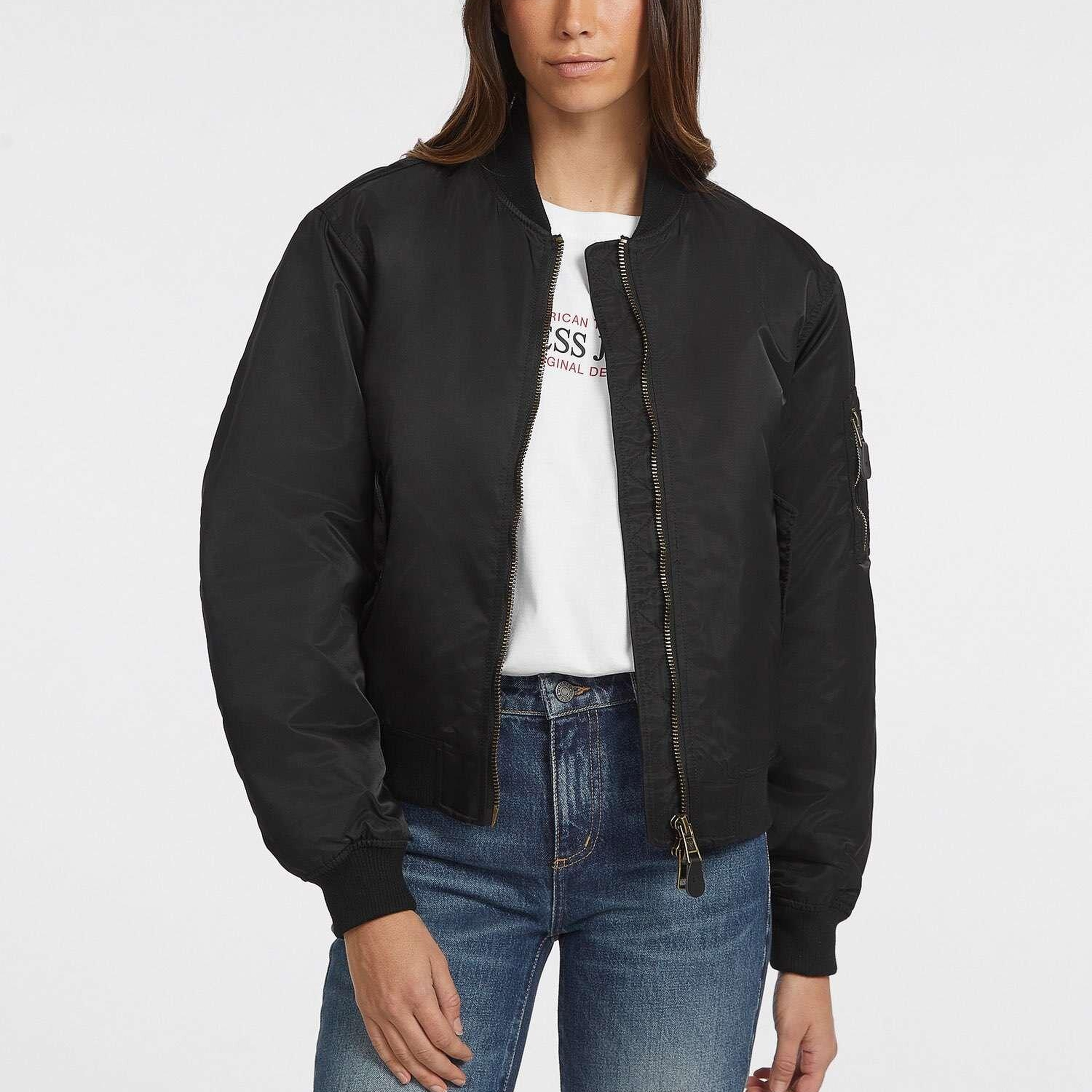 Guess Jeans Bomber Kadın Bomber Ceket