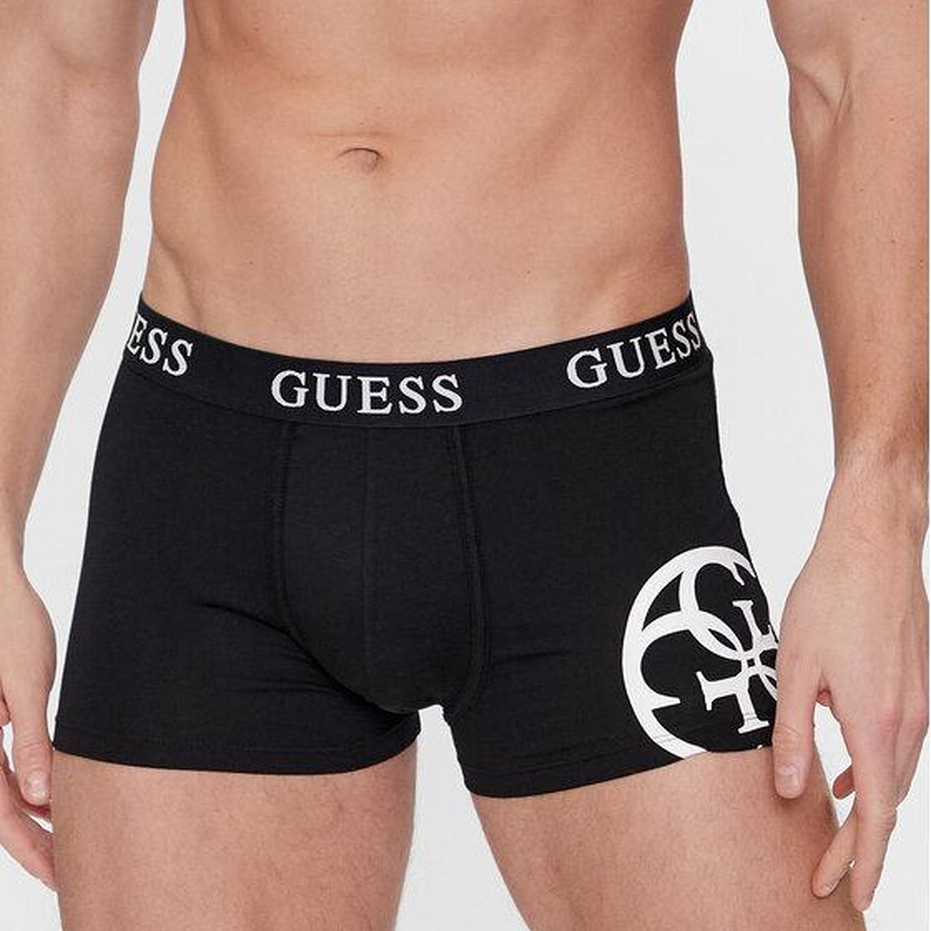 Placed Logo Erkek 3'Lü Boxer Paketi