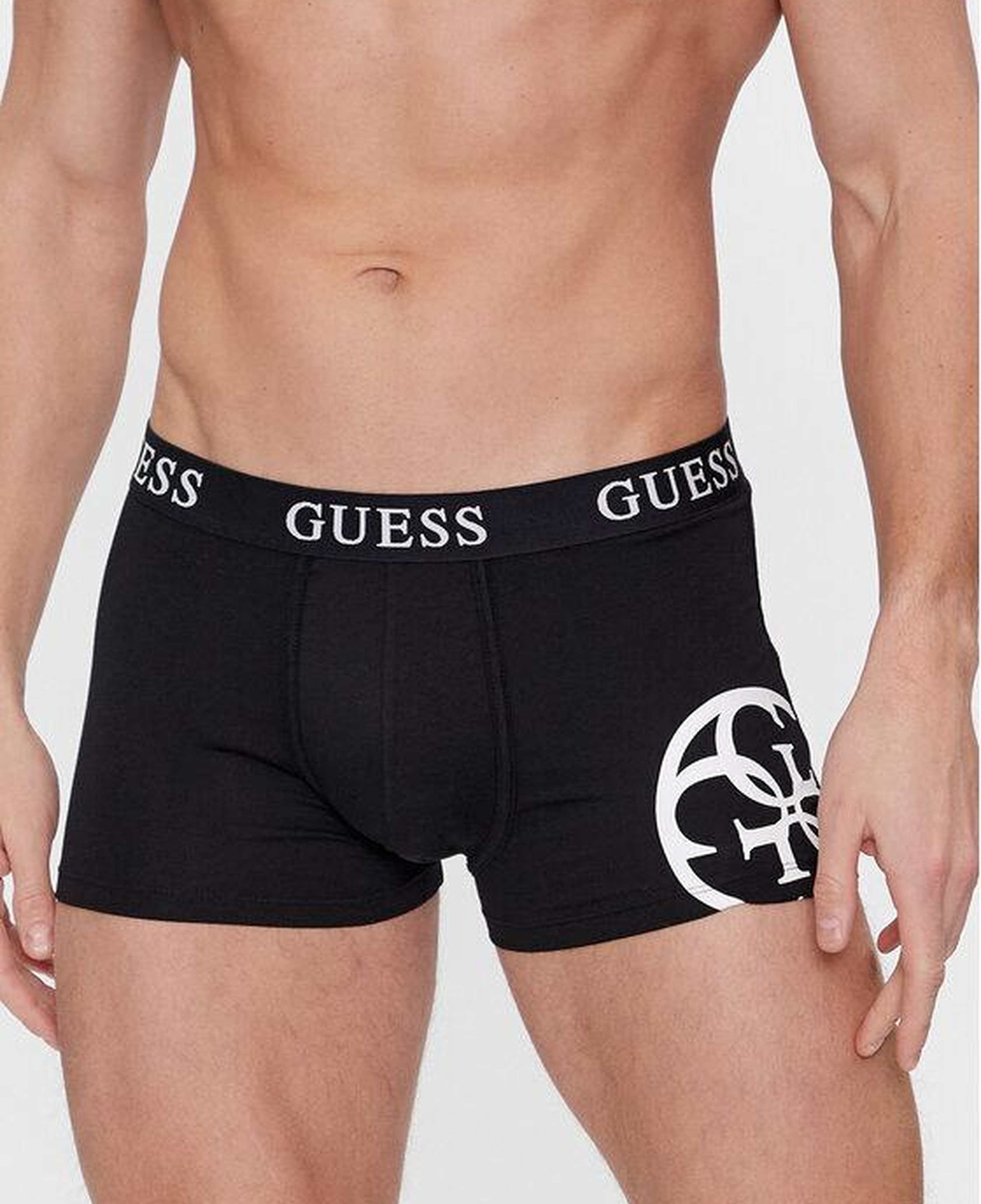 Placed Logo Erkek 3'Lü Boxer Paketi