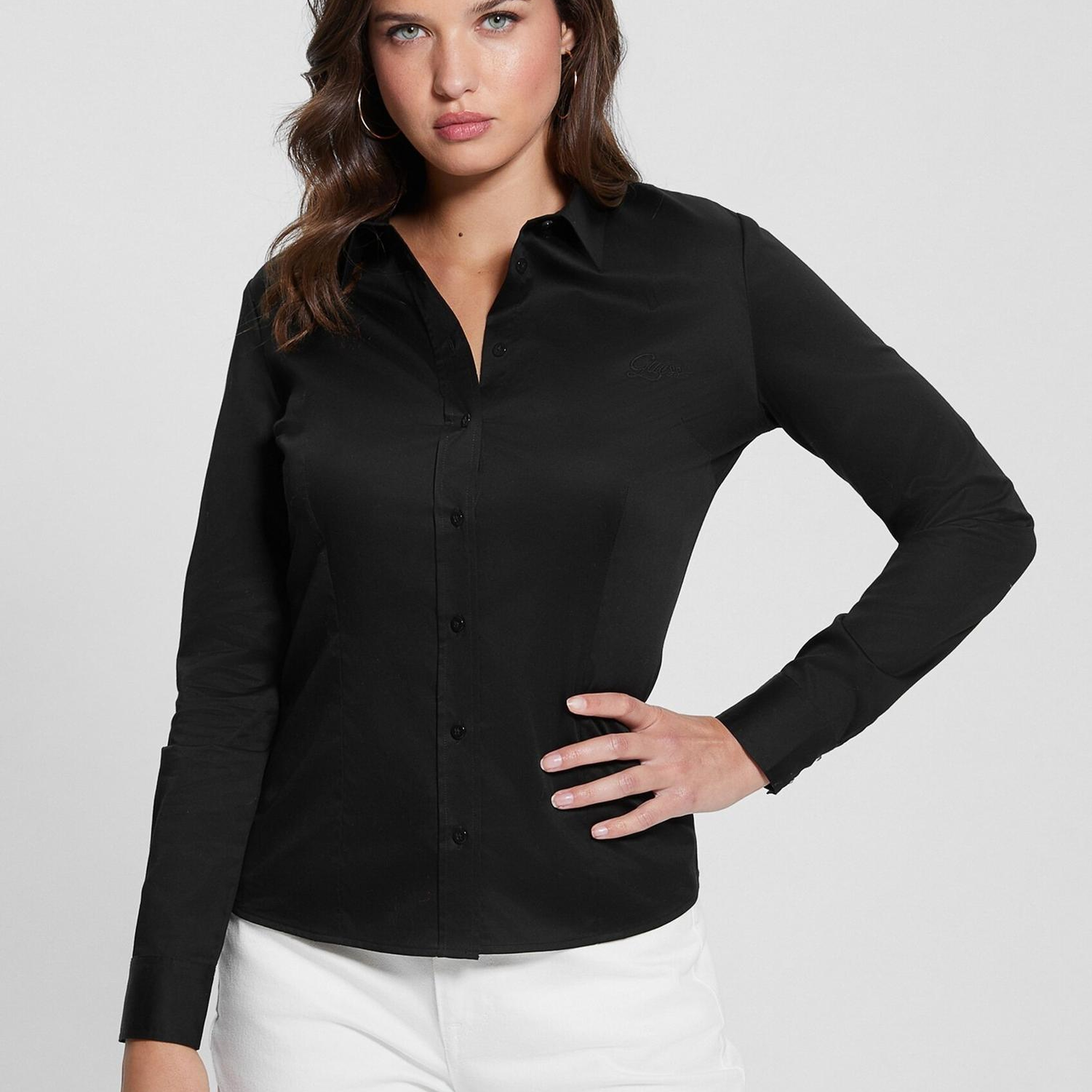 Cate Kadın Slim Fit Gömlek