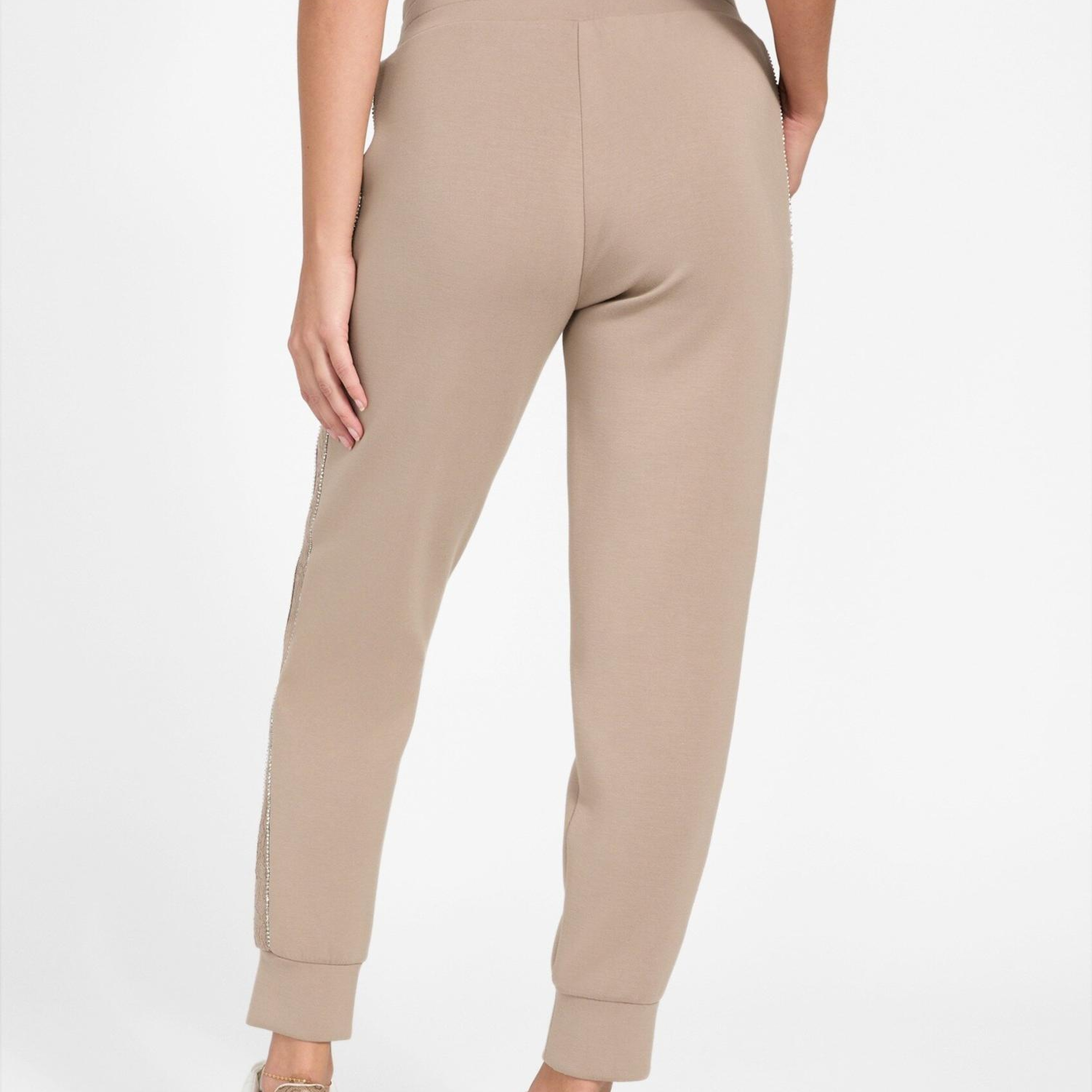 Victoire Kadın Slim Fit Scuba Pantolon