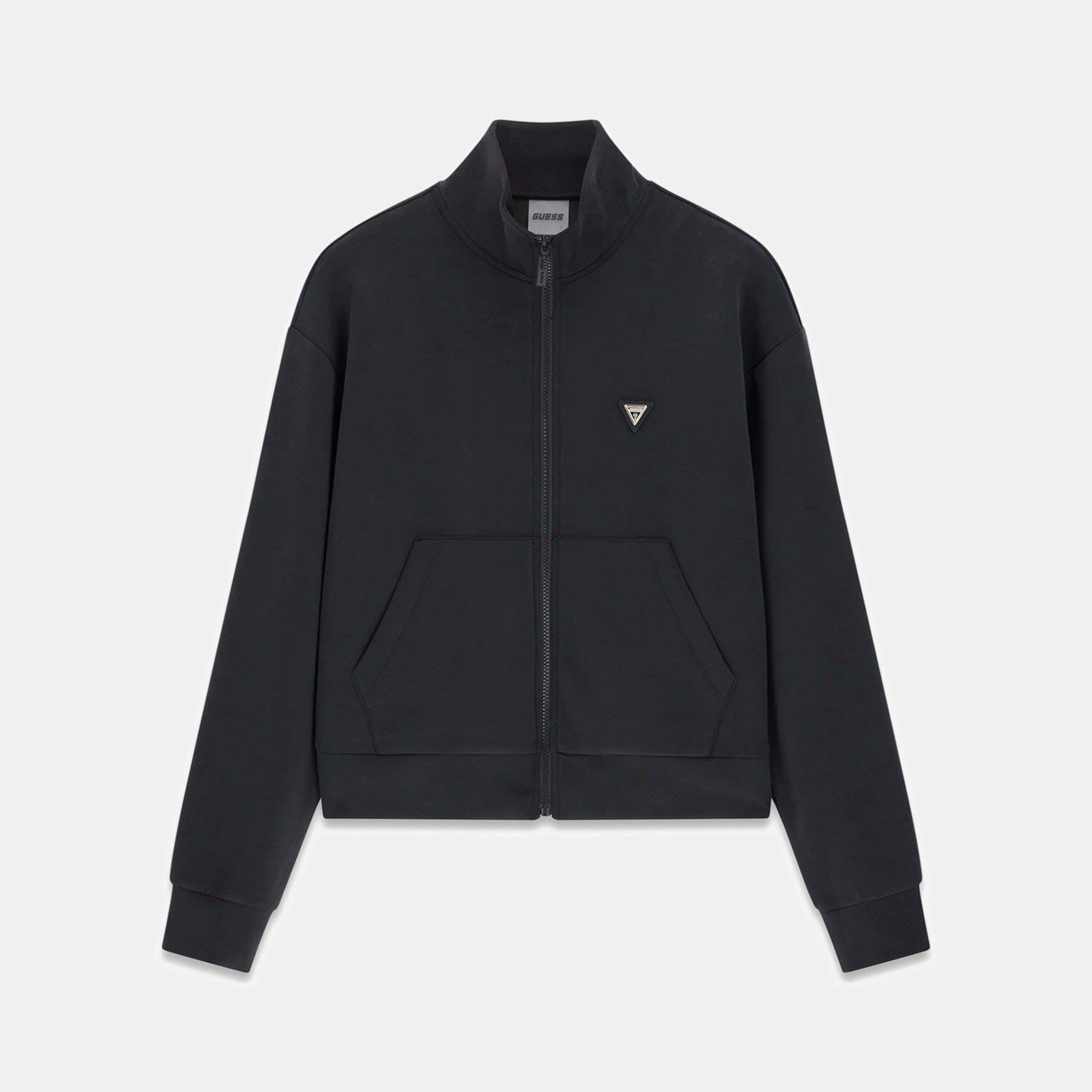 Yüksek Yakalı Sweatshirt