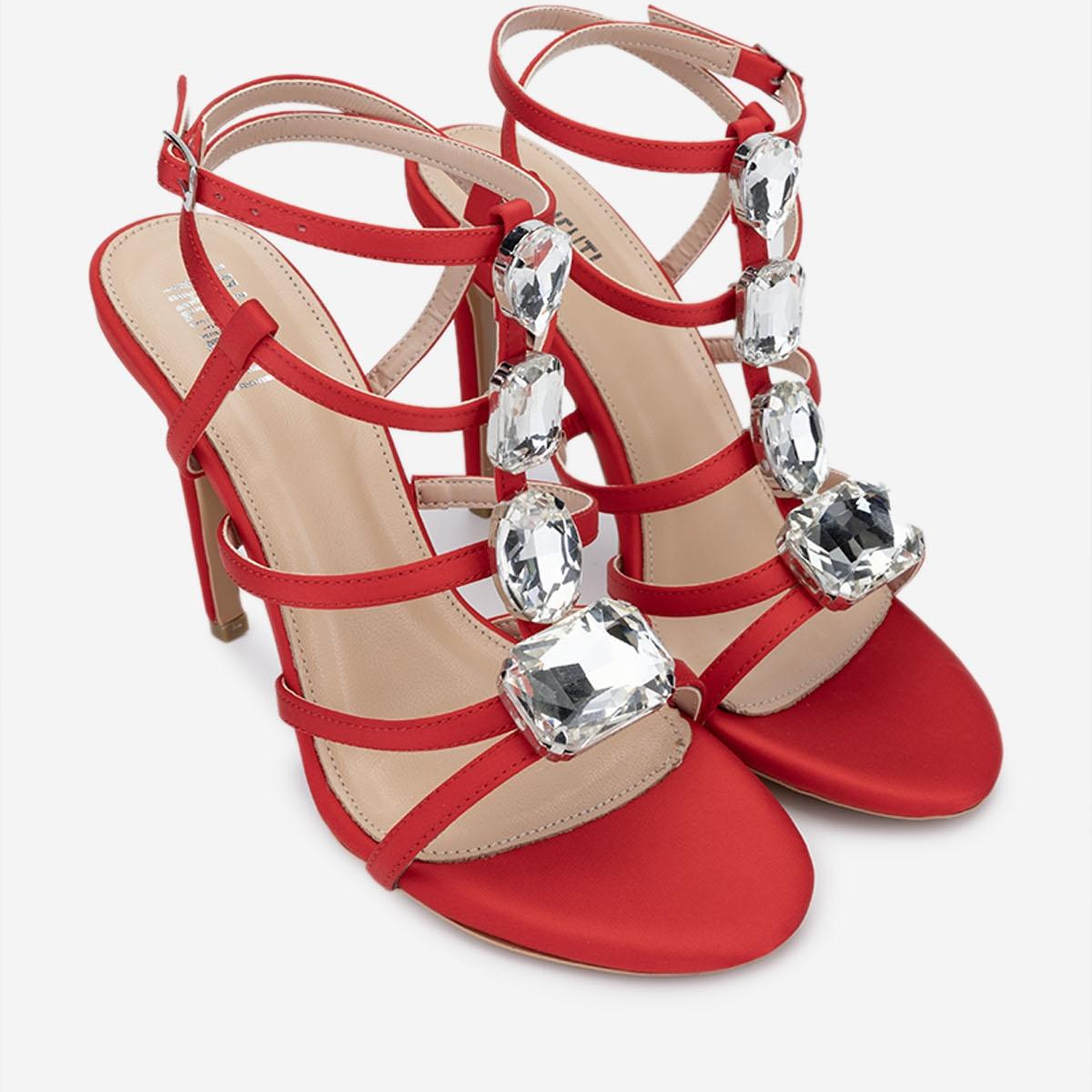 Valmenti Kadın Suni Deri Kırmızı Night Shoes