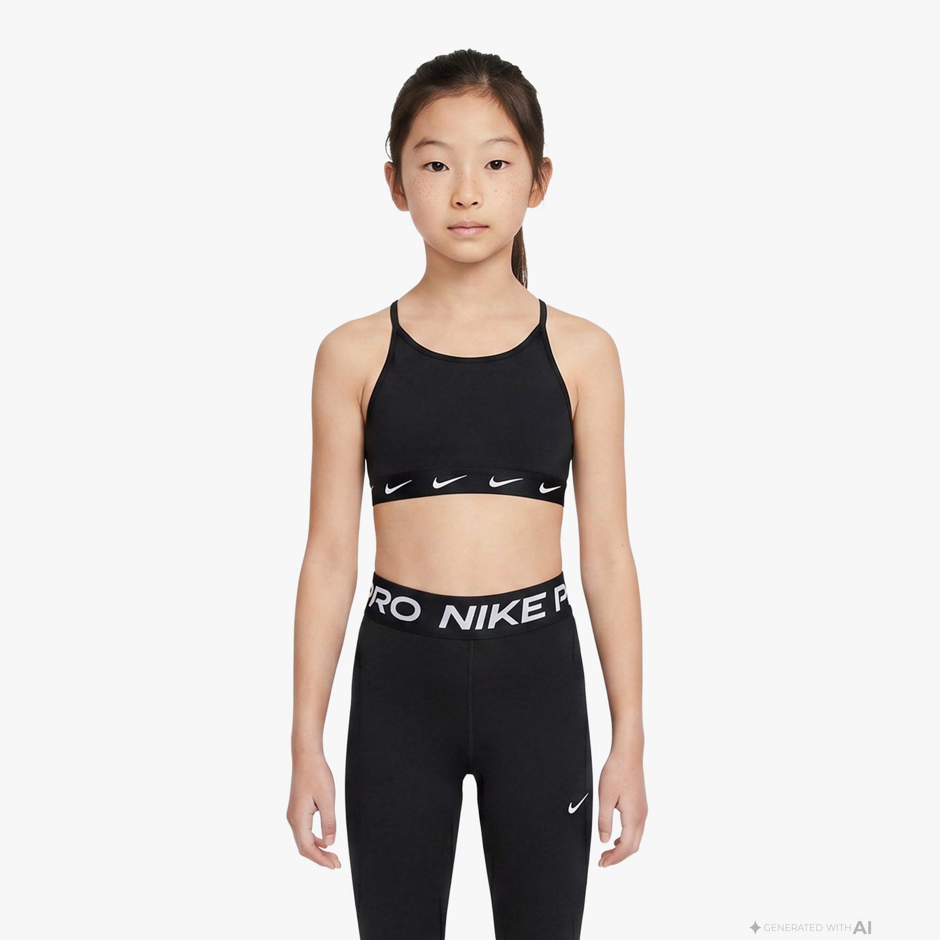 Nike Dri-Fit One Çocuk Siyah Bra