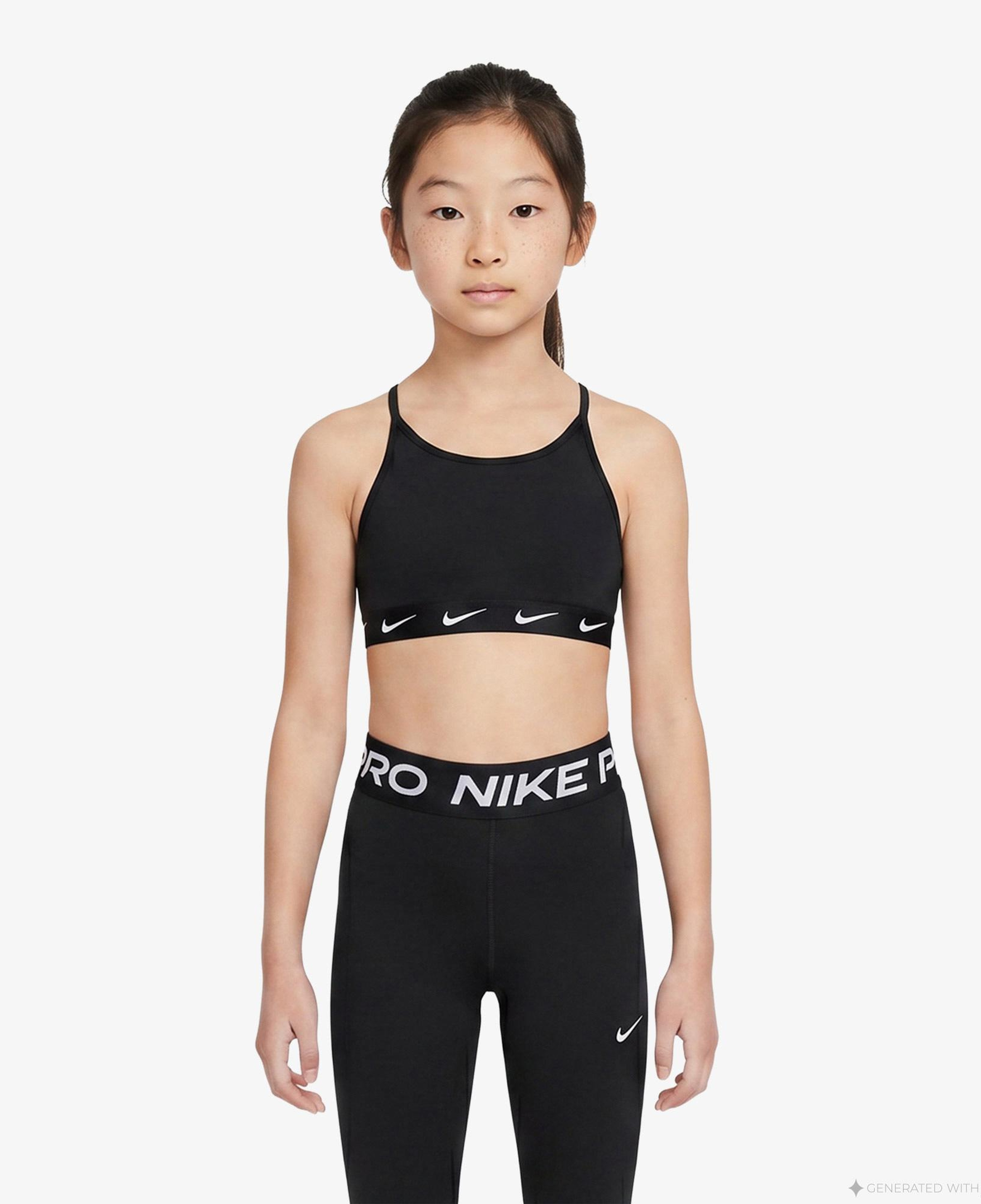 Nike Dri-Fit One Çocuk Siyah Bra