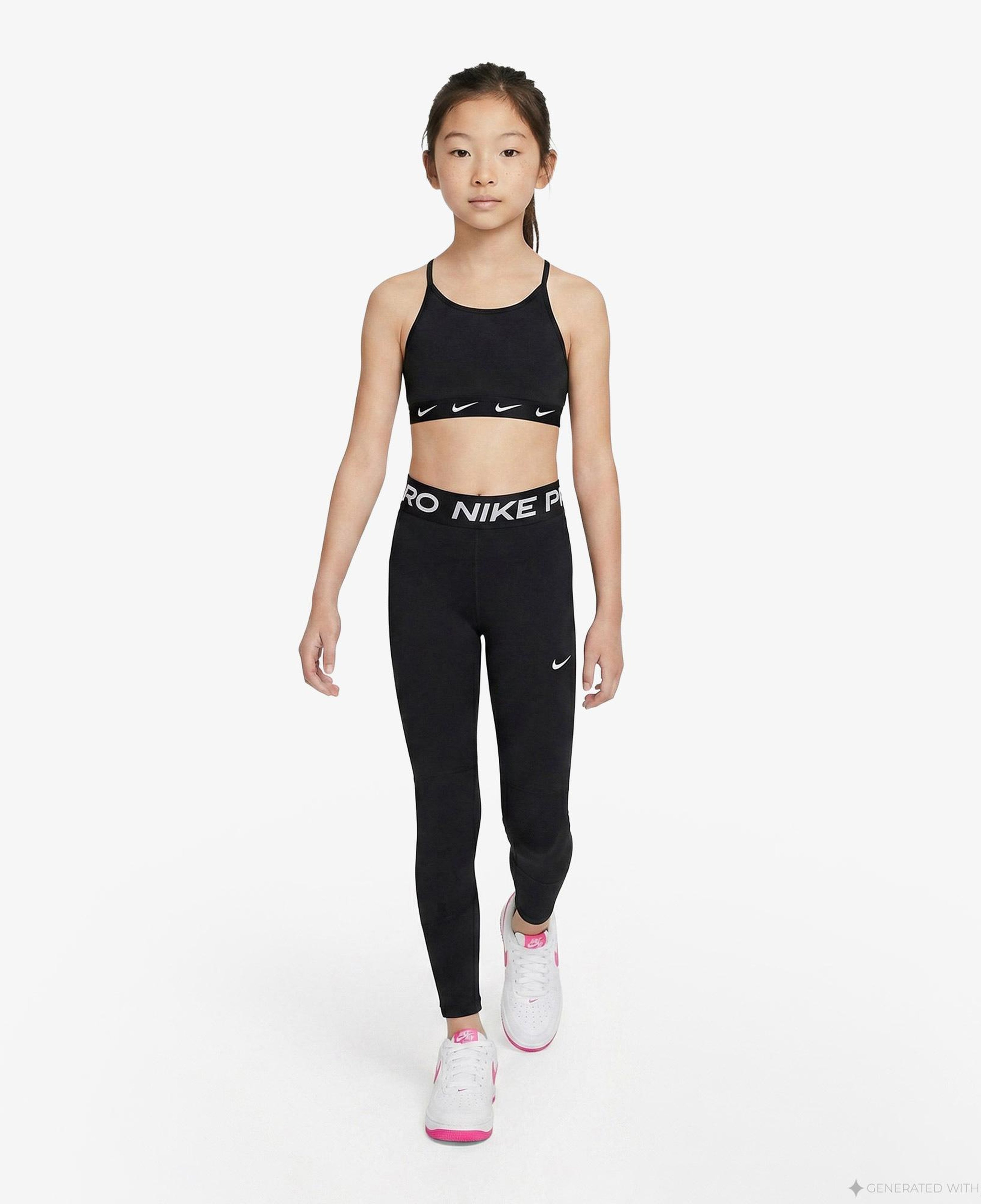 Nike Dri-Fit One Çocuk Siyah Bra