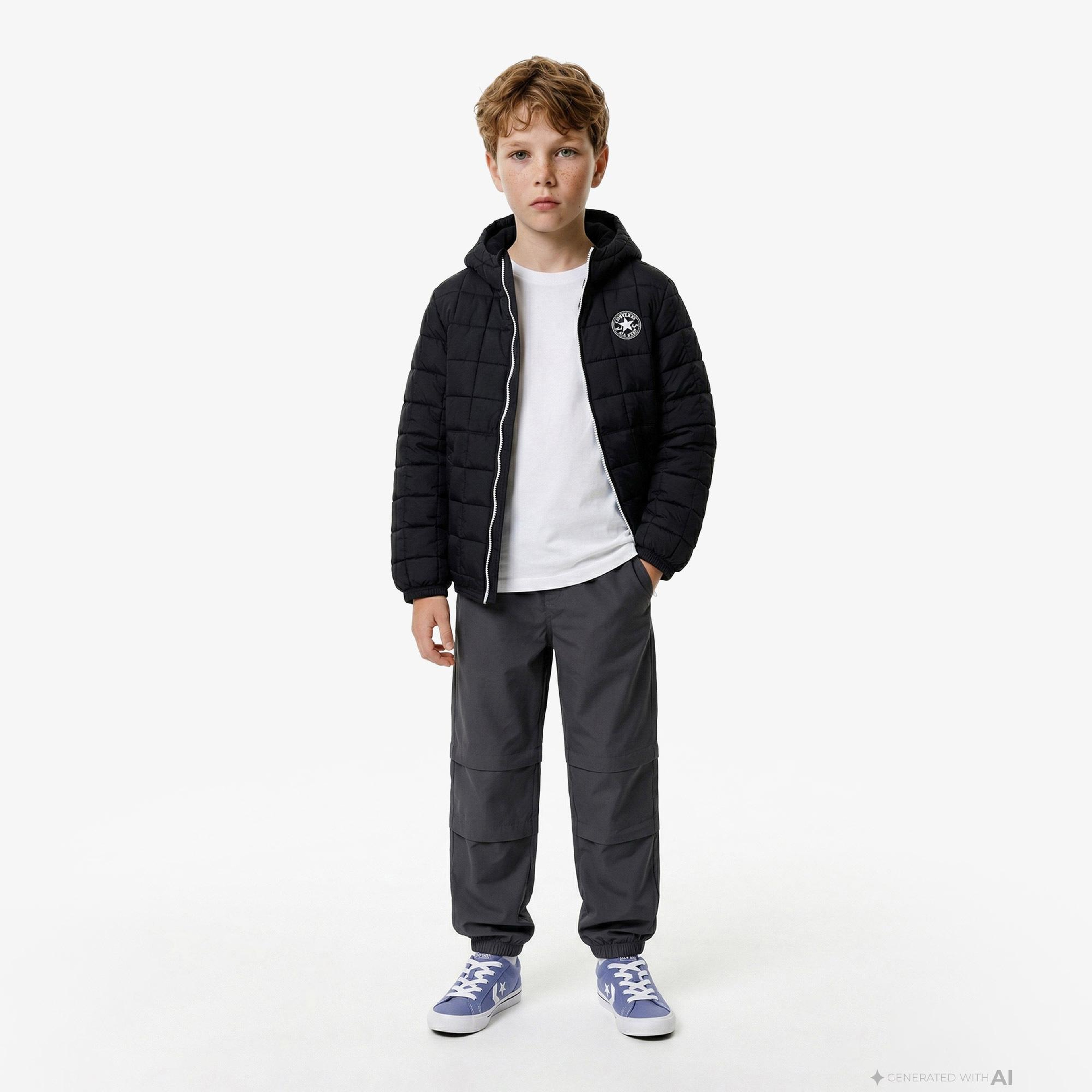 Converse Classic Çocuk Gri Eşofman Altı