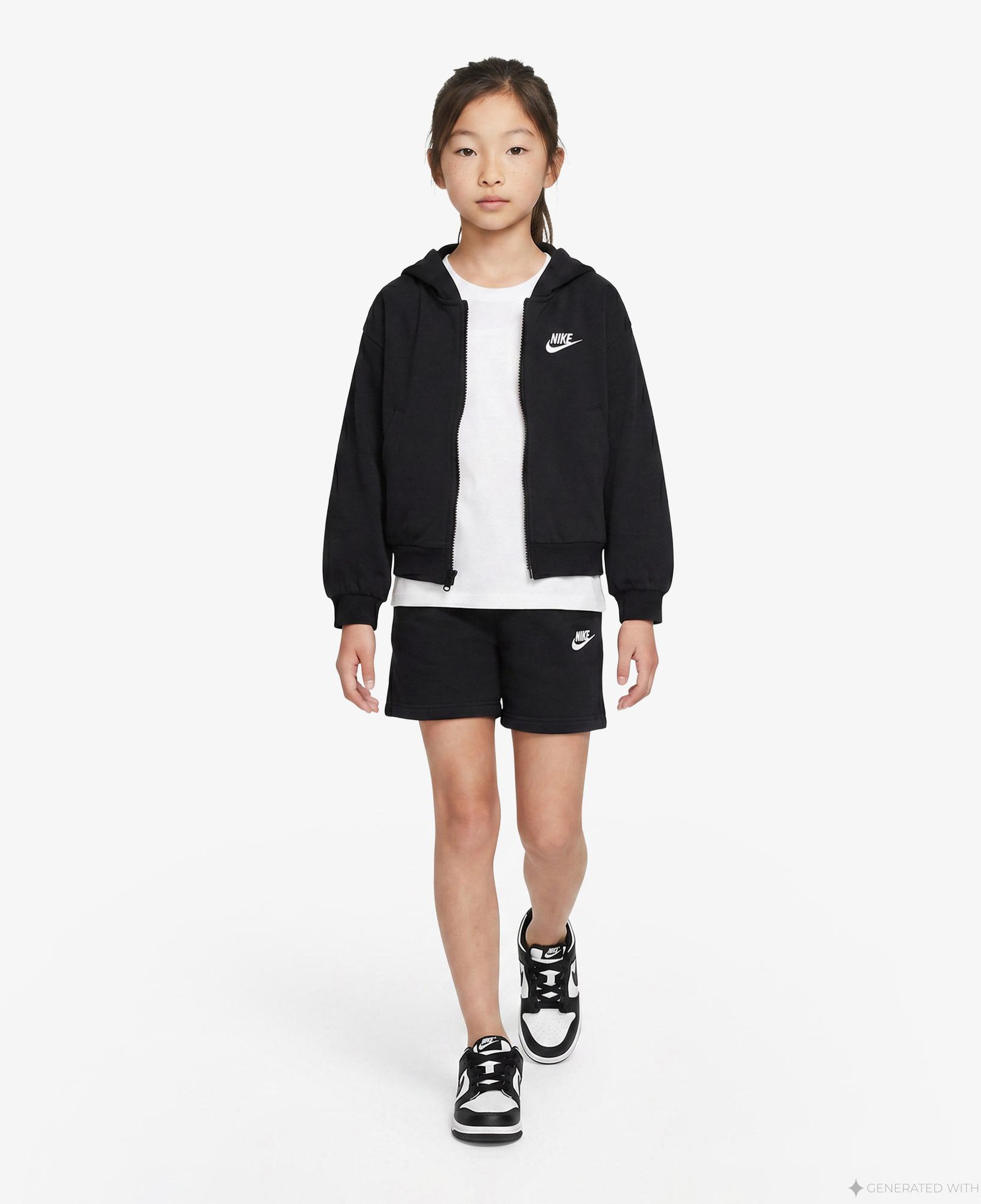 Nike Sportswear Çocuk Siyah Hoodie