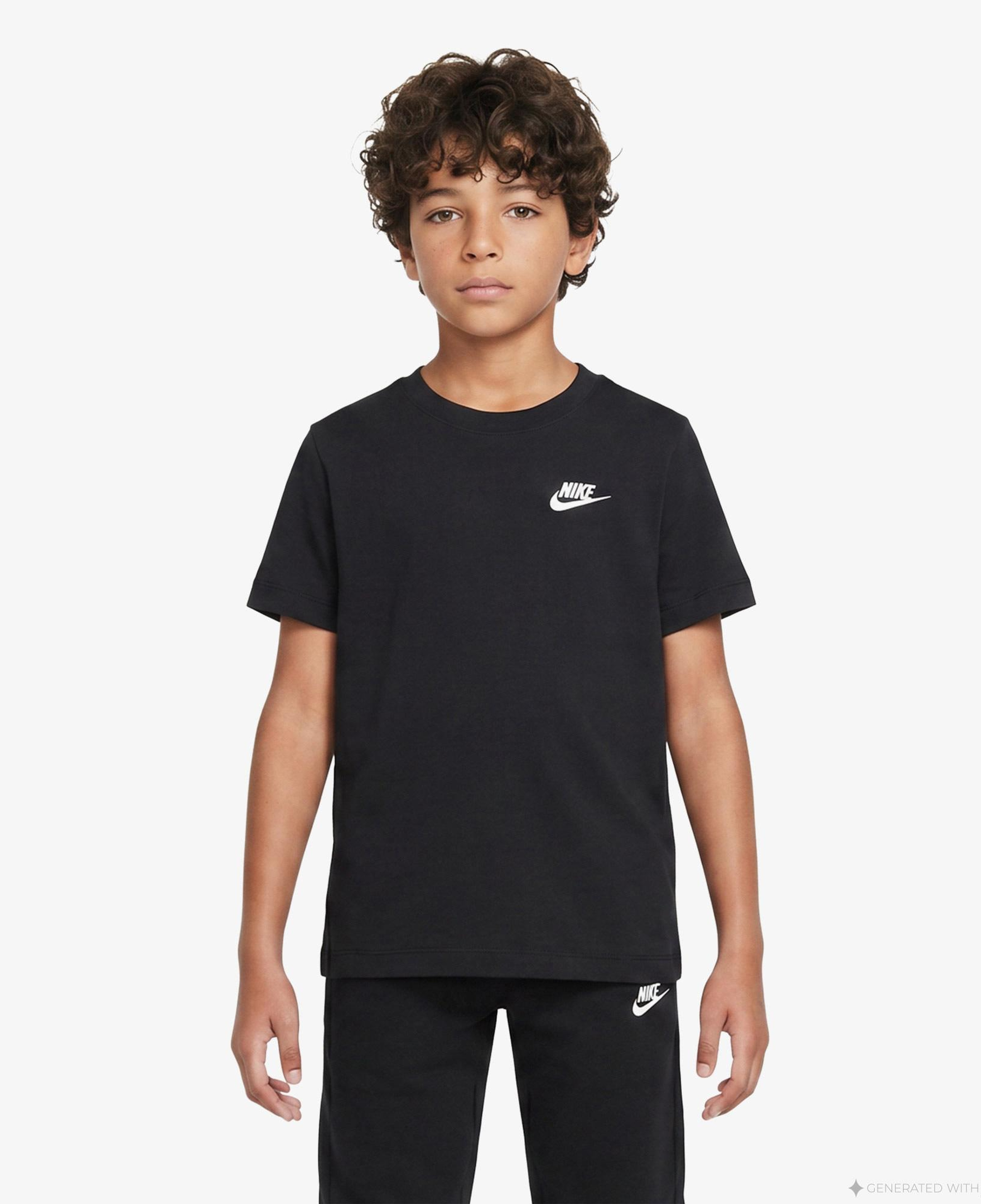 Nike Sportswear Futura Çocuk Siyah T-Shirt